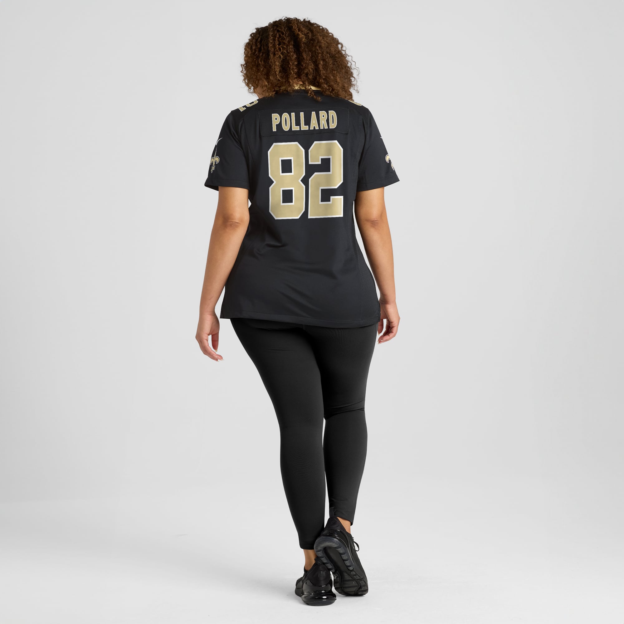 Bob Pollard New Orleans Saints Women's Game Retired Player Jersey - Black - Image 8