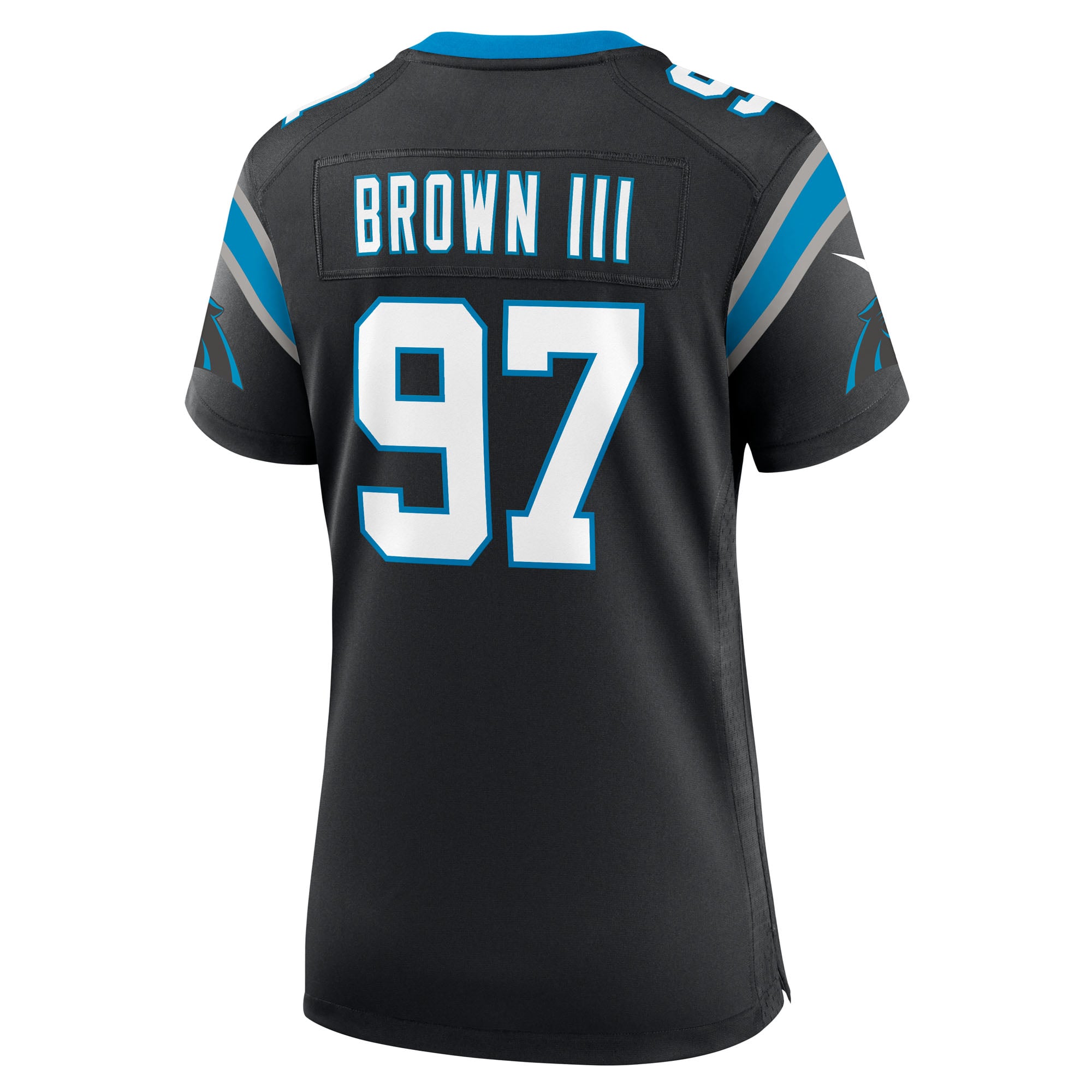 Bobby Brown III Carolina Panthers Women's Team Game Jersey - Black - Image 4