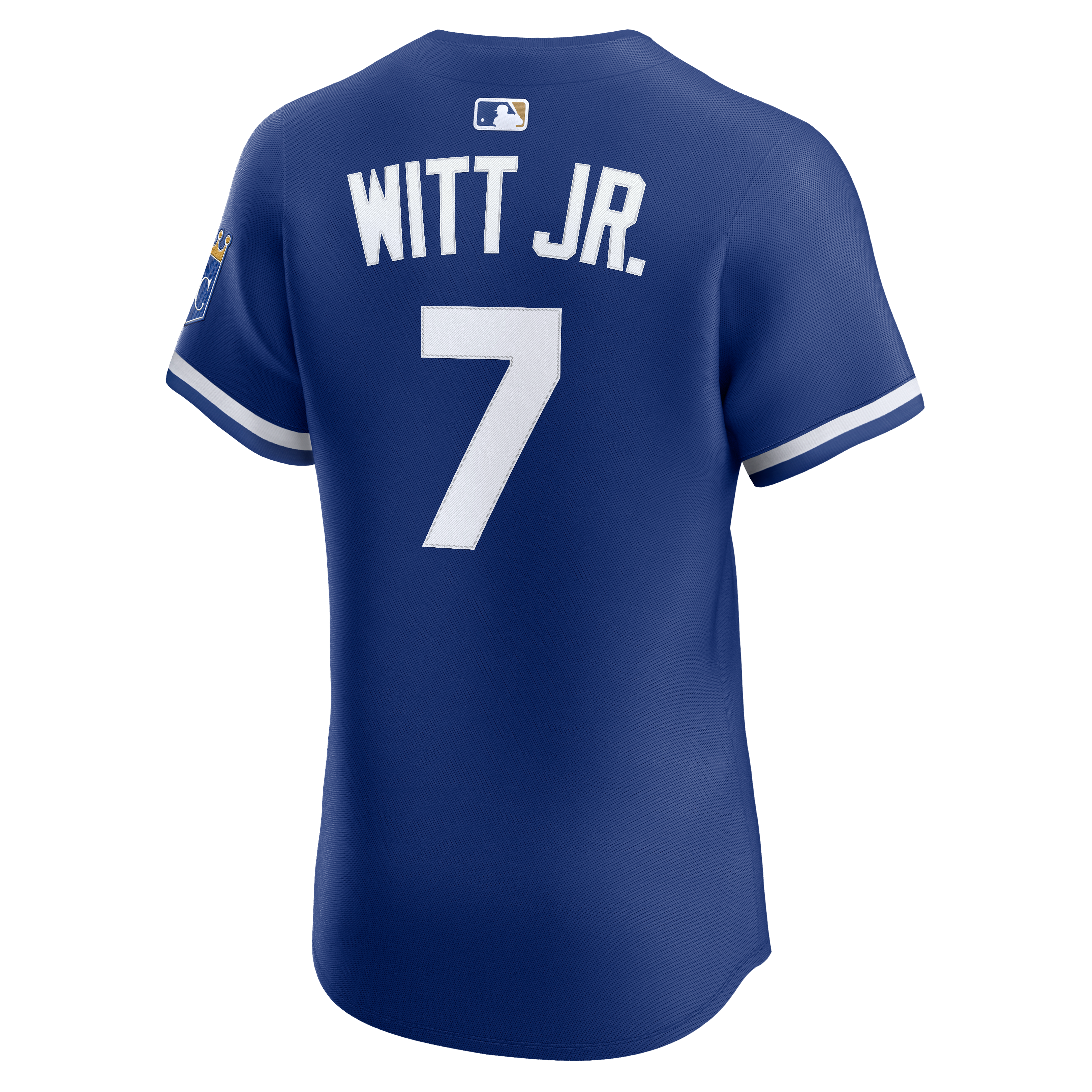Bobby Witt Jr. Kansas City Royals Alternate 2 Elite Player Jersey - Royal - Image 4