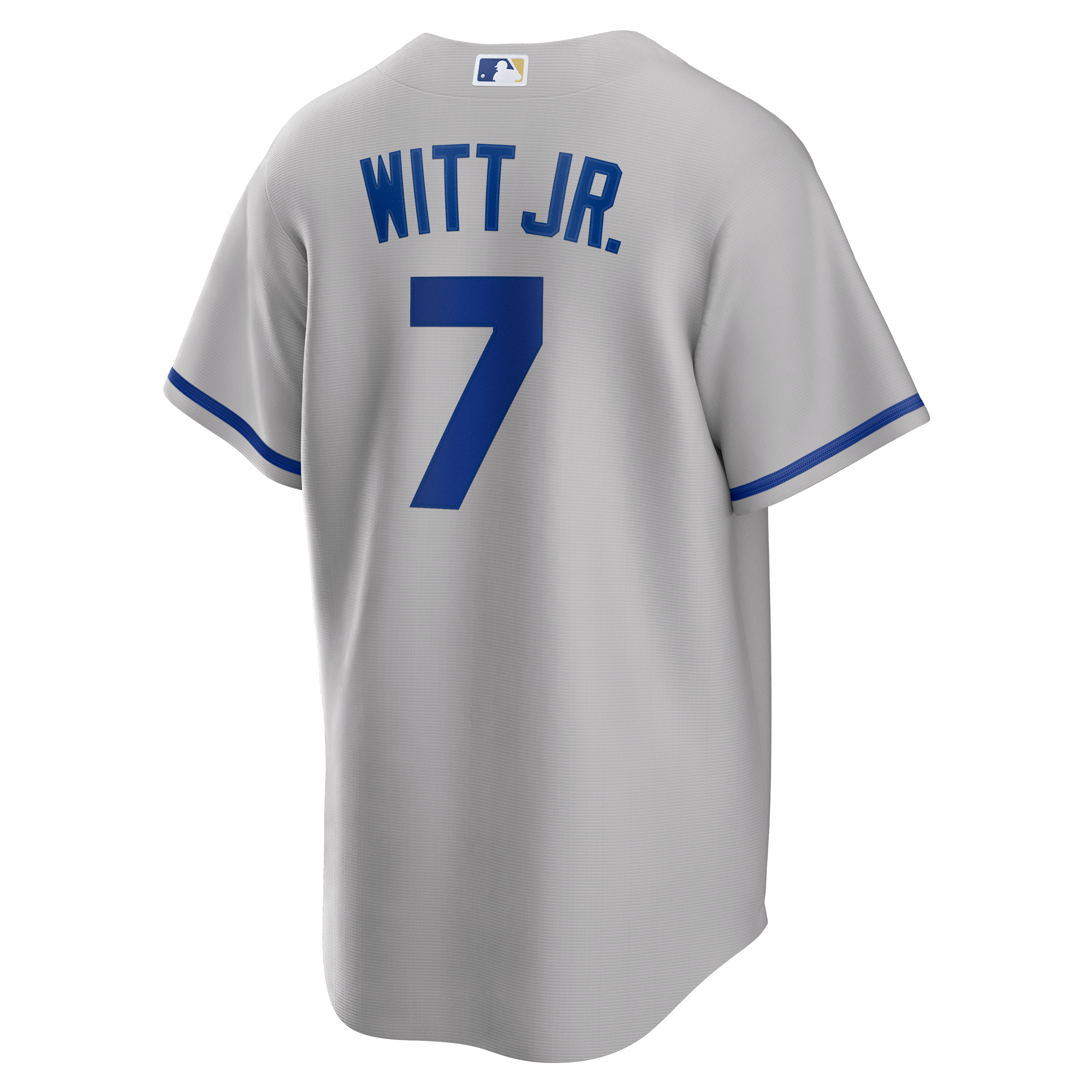 Bobby Witt Jr. Kansas City Royals Alternate 2 Jersey - Gray - Image 8