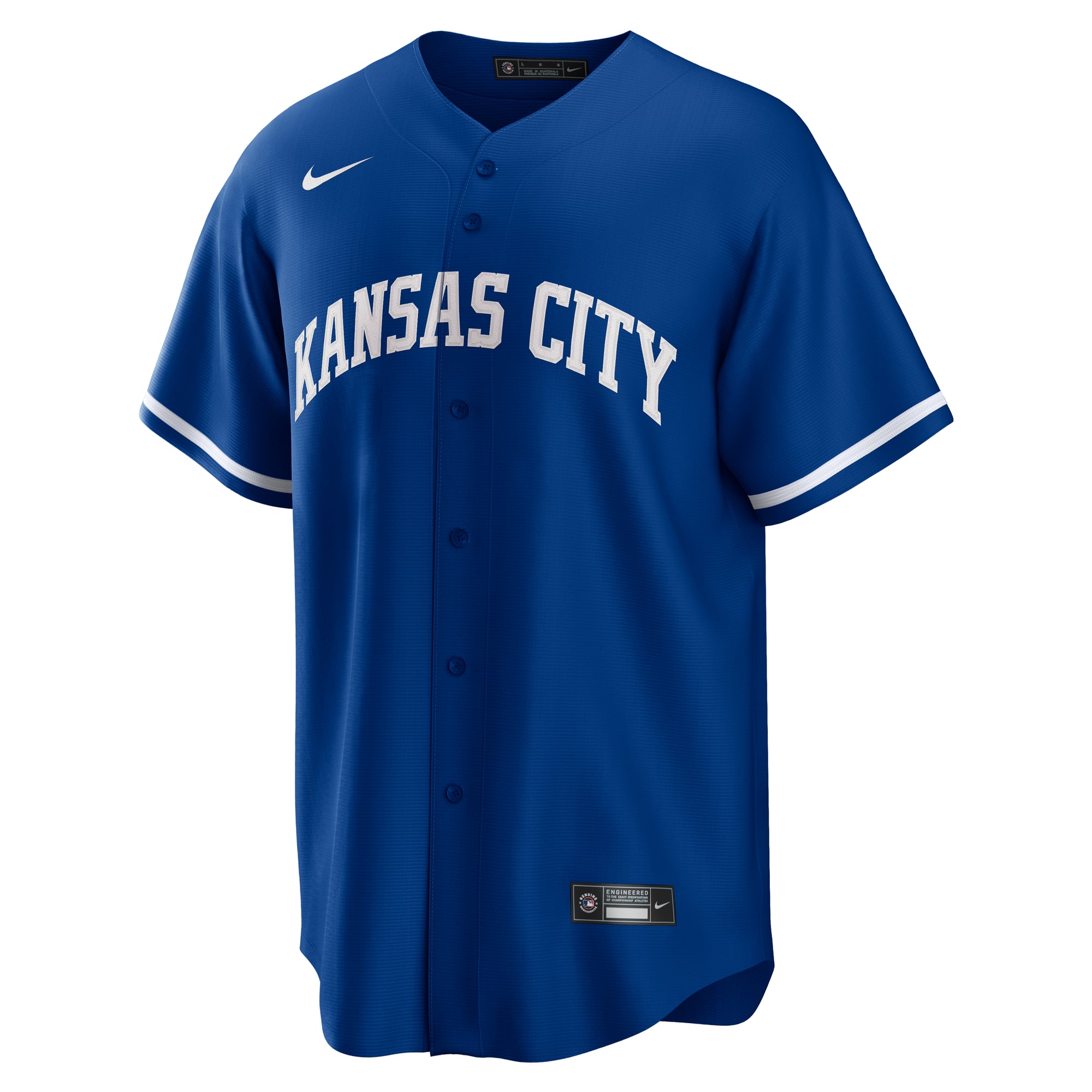 Bobby Witt Jr. Kansas City Royals Alternate 2 Jersey - Rush Blue - Image 3