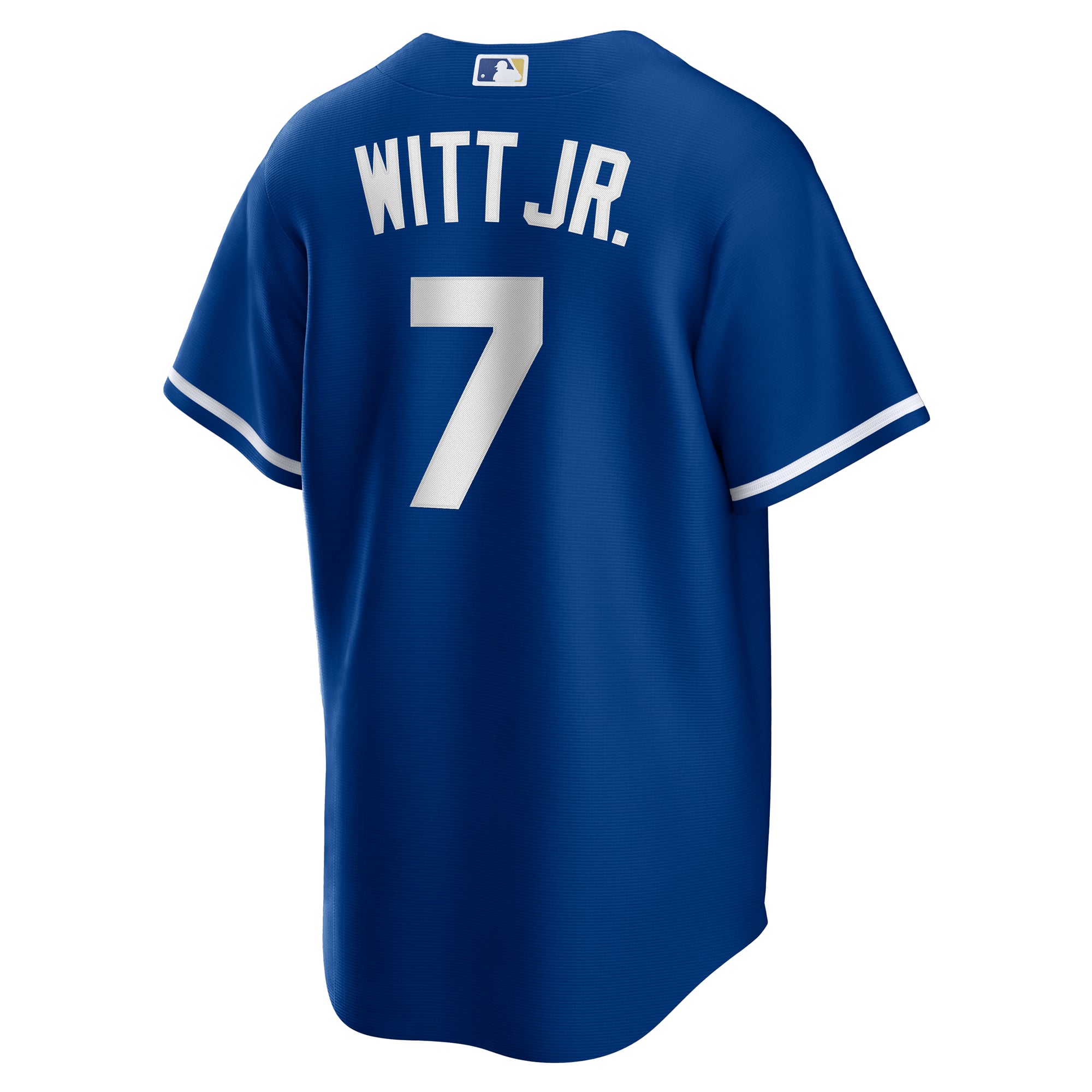 Bobby Witt Jr. Kansas City Royals Alternate 2 Jersey - Rush Blue - Image 4