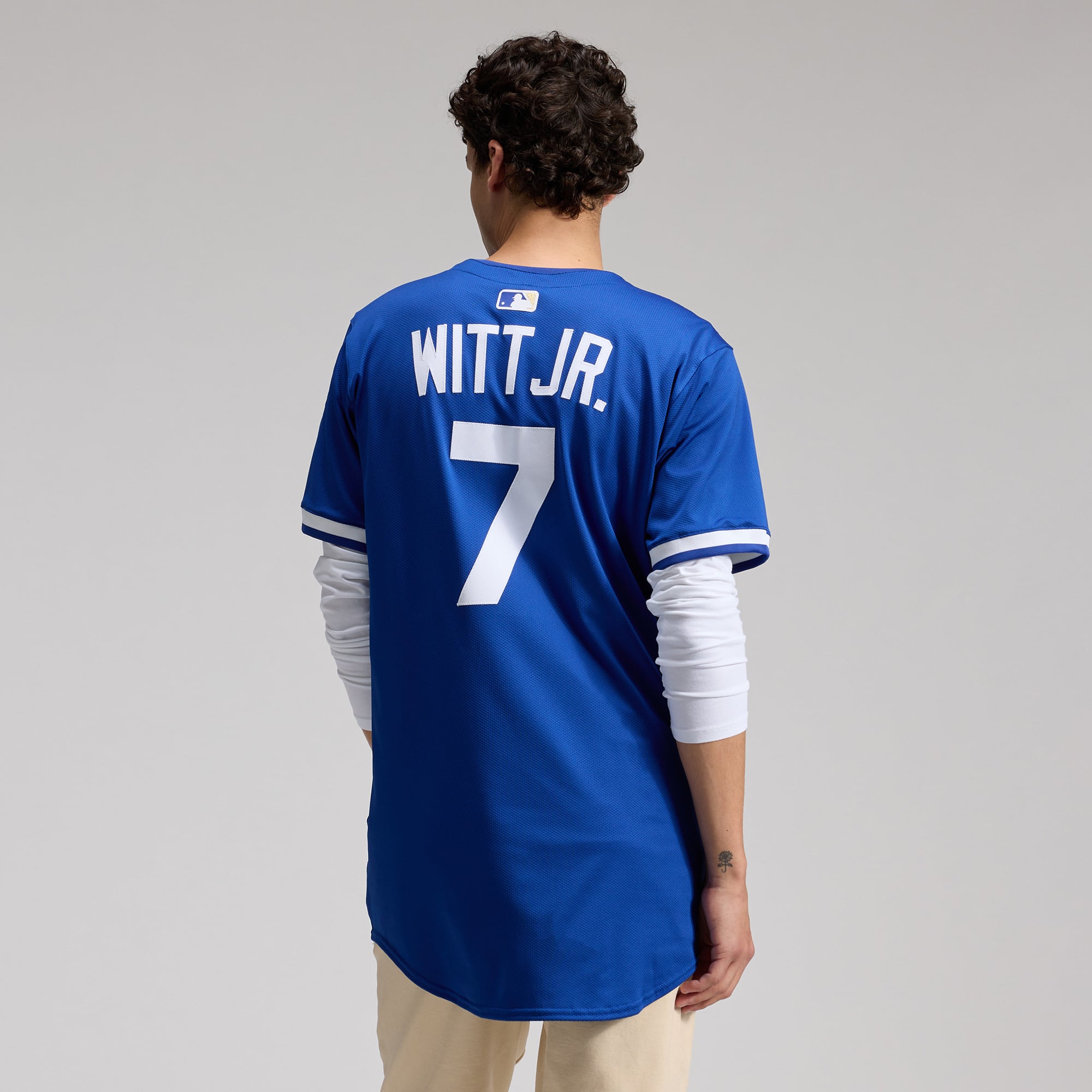 Bobby Witt Jr. Kansas City Royals Home ElitePlayer Jersey - Royal - Image 6