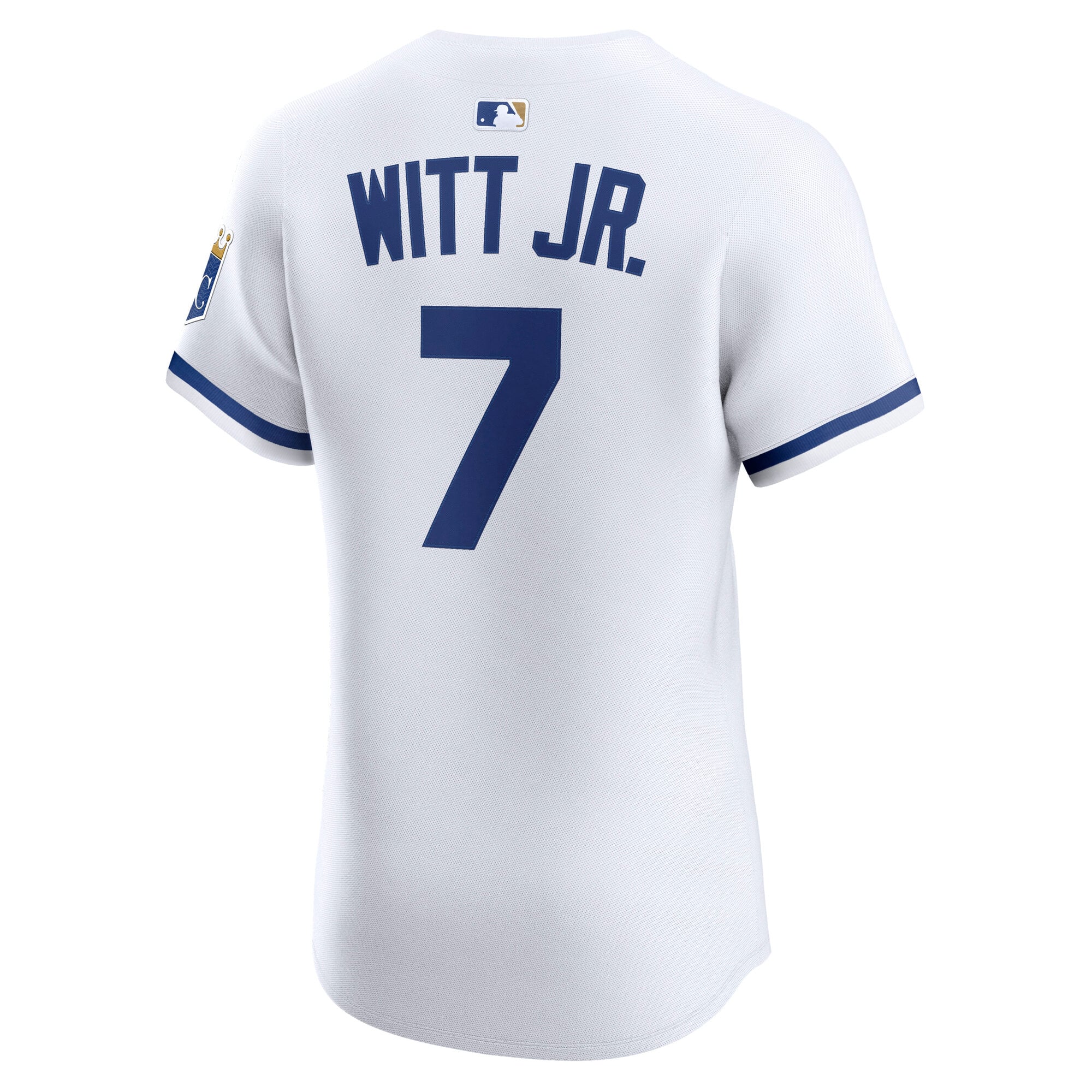 Bobby Witt Jr. Kansas City Royals Home ElitePlayer Jersey - White - Image 4
