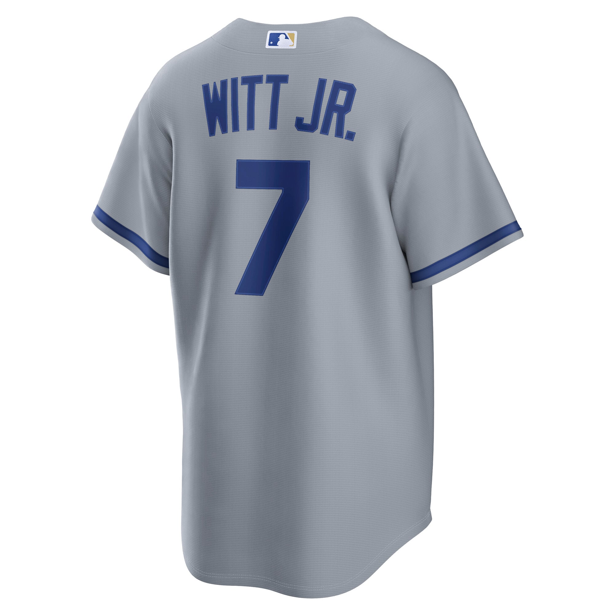 Bobby Witt Jr. Kansas City Royals Road Jersey - Gray - Image 4