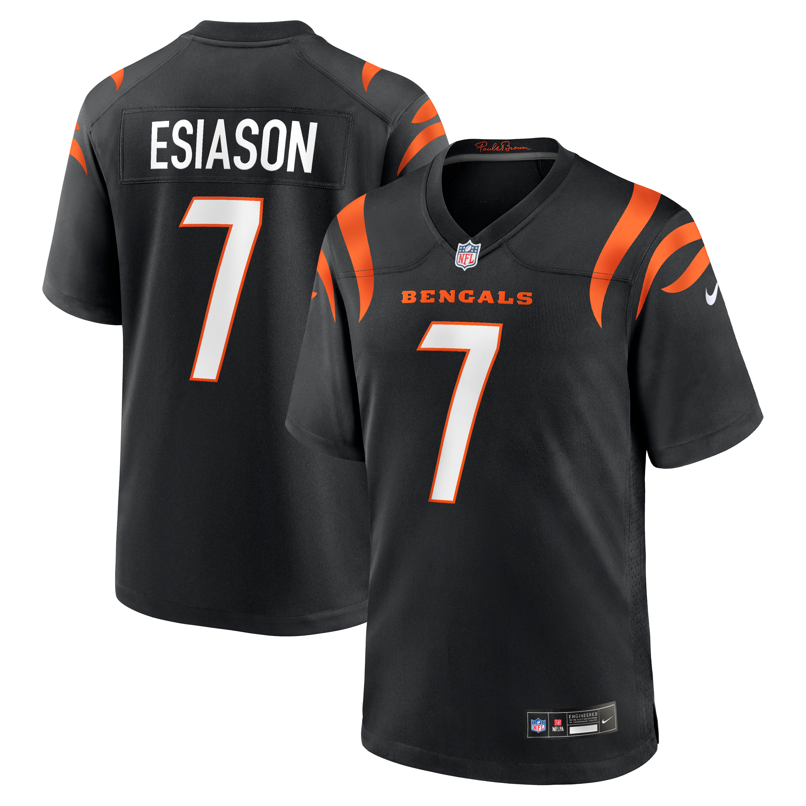Boomer Esiason Cincinnati Bengals Retired Player Alternate Game Jersey - Black