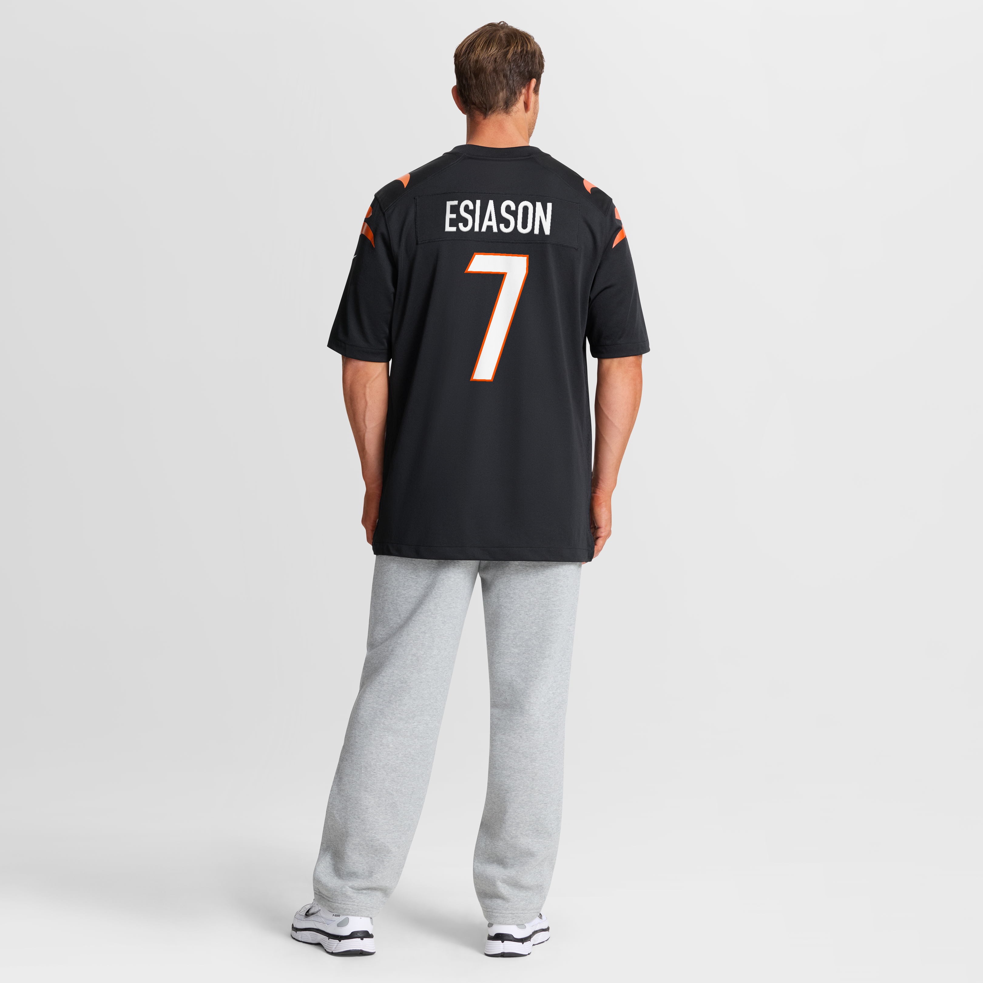 Boomer Esiason Cincinnati Bengals Retired Player Alternate Game Jersey - Black - Image 9