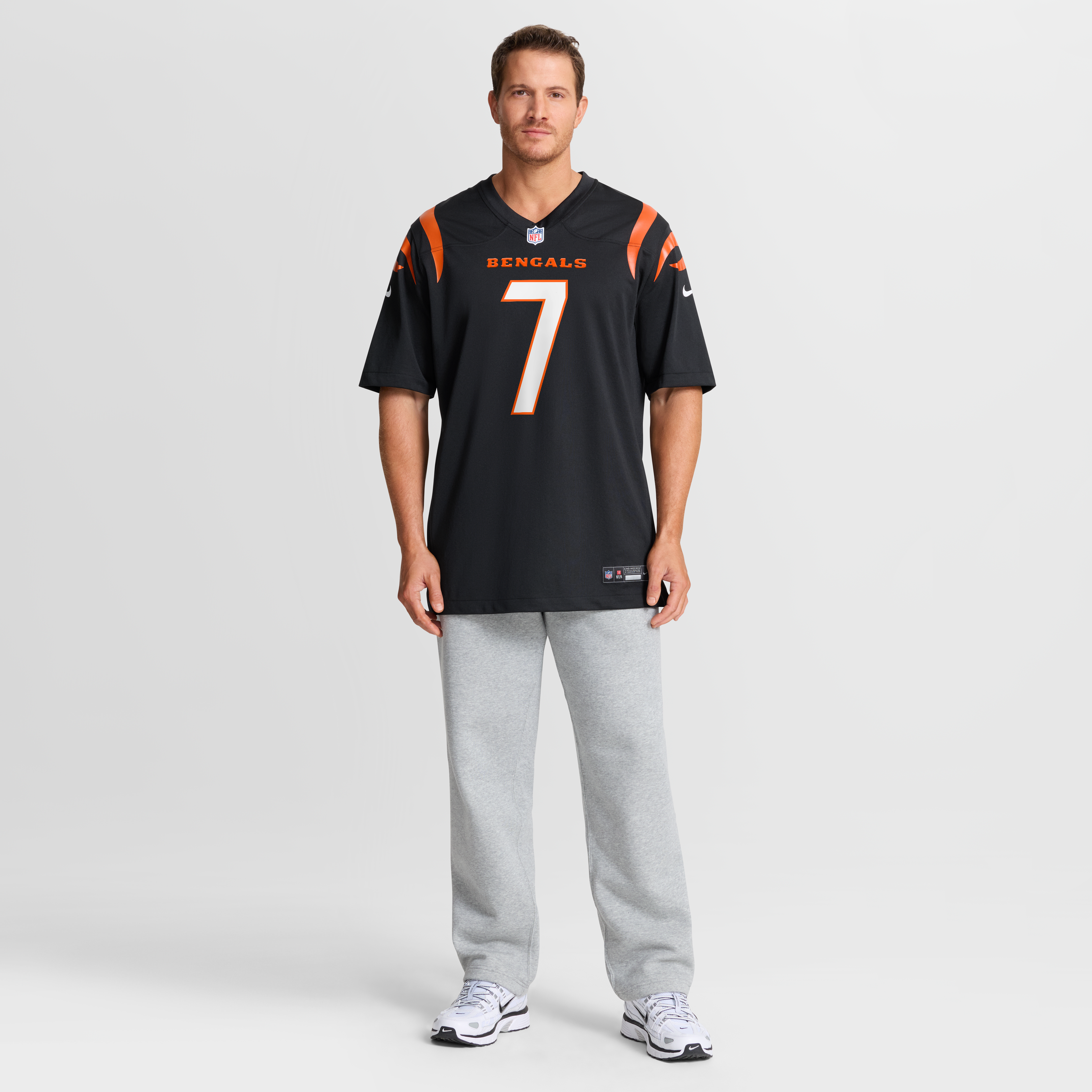 Boomer Esiason Cincinnati Bengals Retired Player Alternate Game Jersey - Black - Image 8