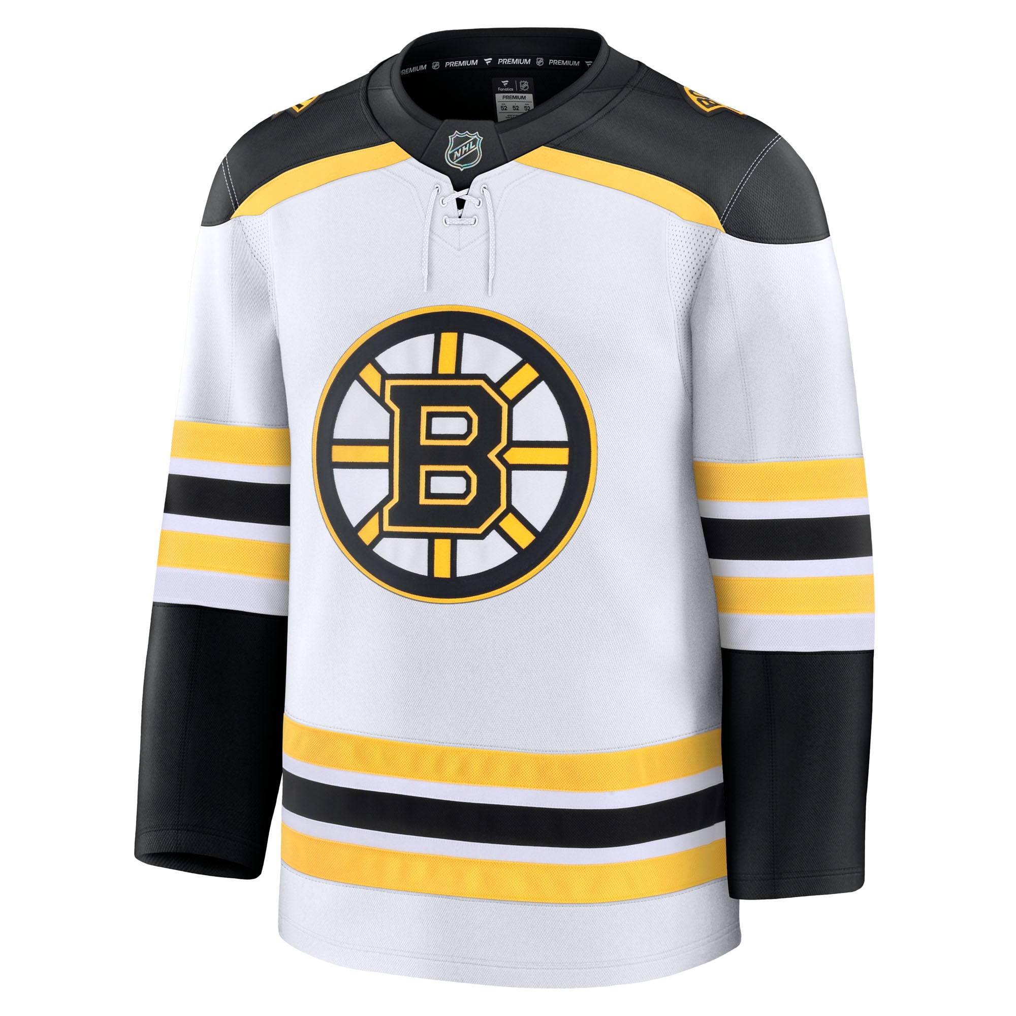 Boston Bruins Away Premium Jersey - White - Image 3