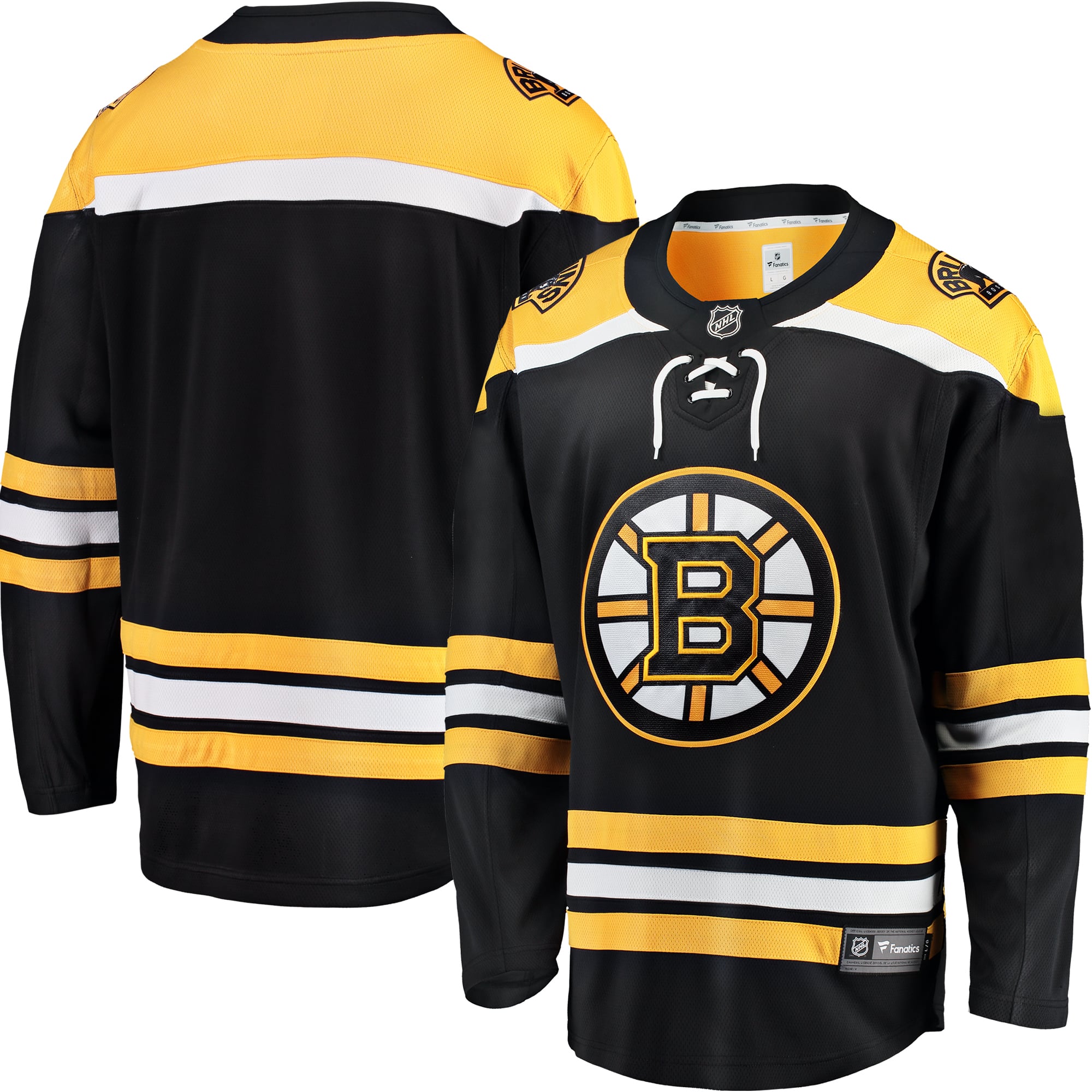 Boston Bruins Breakaway Home Jersey - Black - Image 2