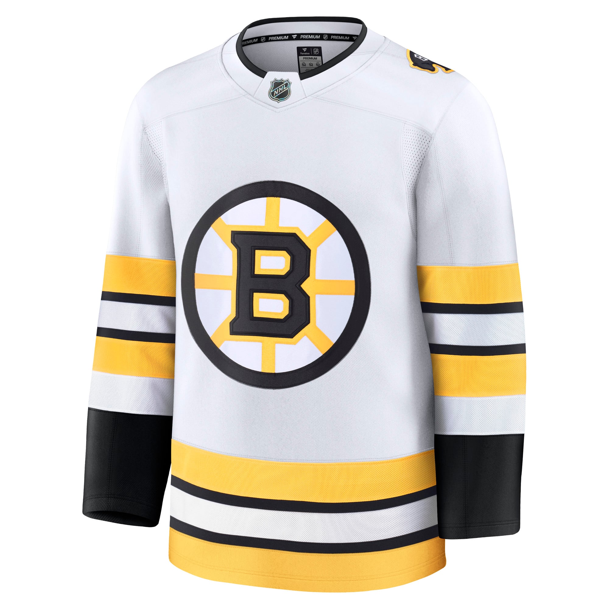 Boston Bruins Home Premium Jersey - White - Image 3