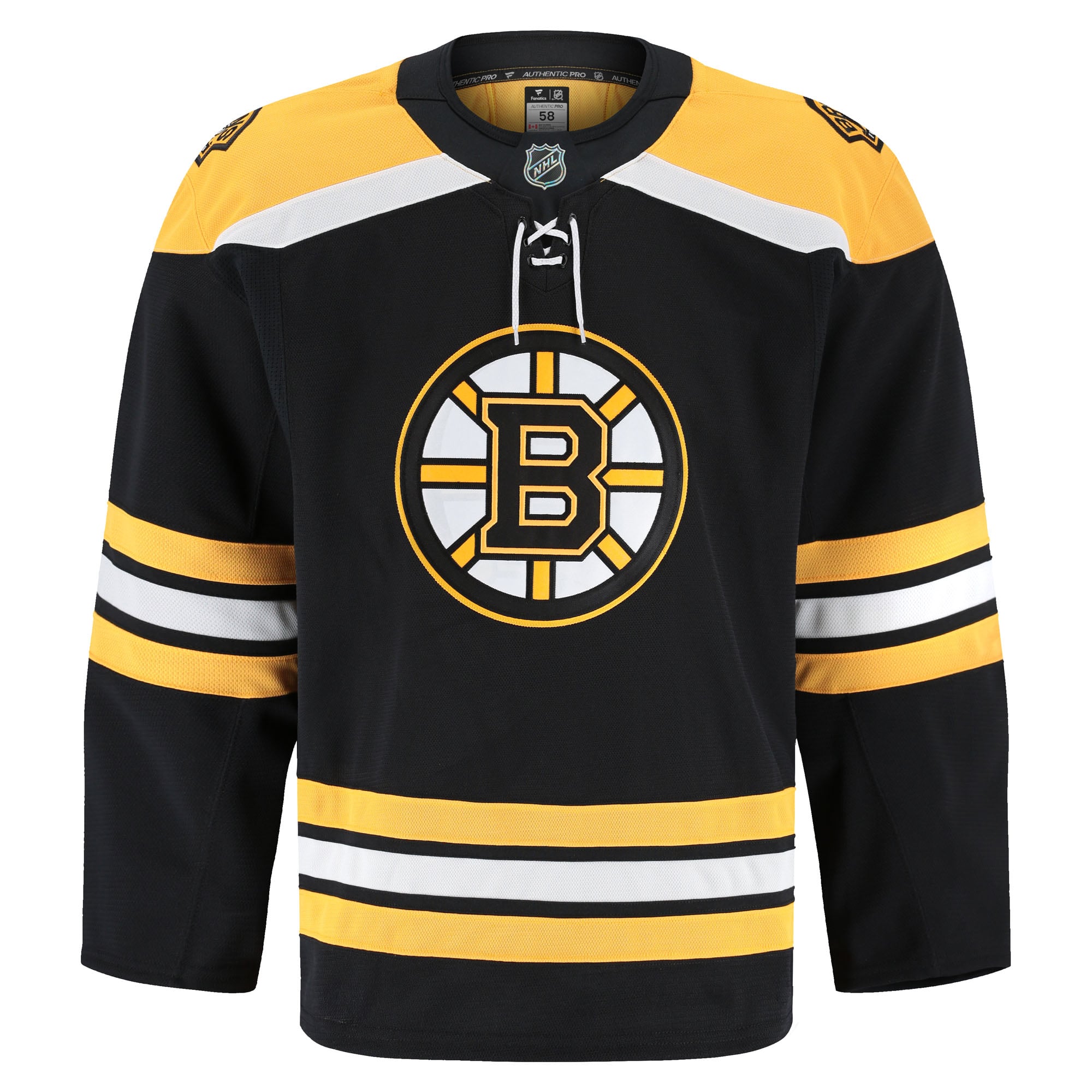 Boston Bruins Home Pro Jersey - Black - Image 3