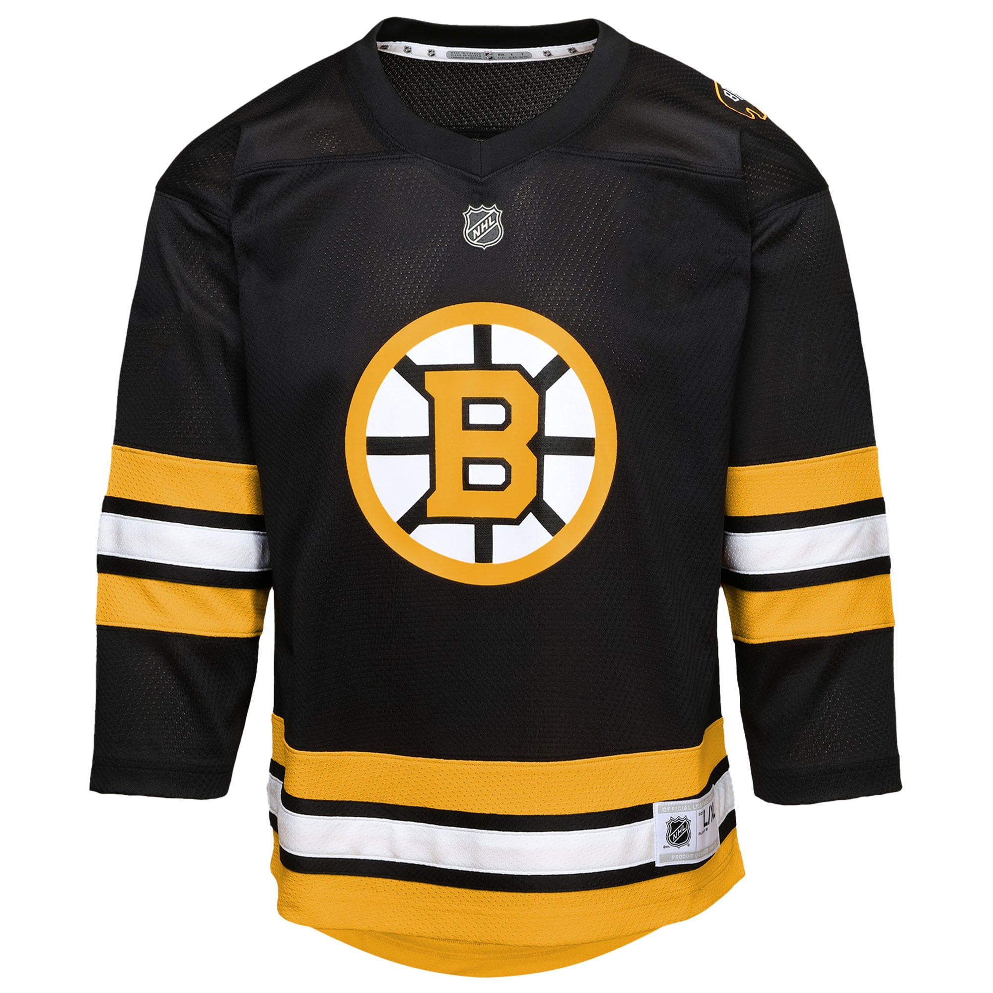 Boston Bruins Youth Home Jersey - Black - Image 3