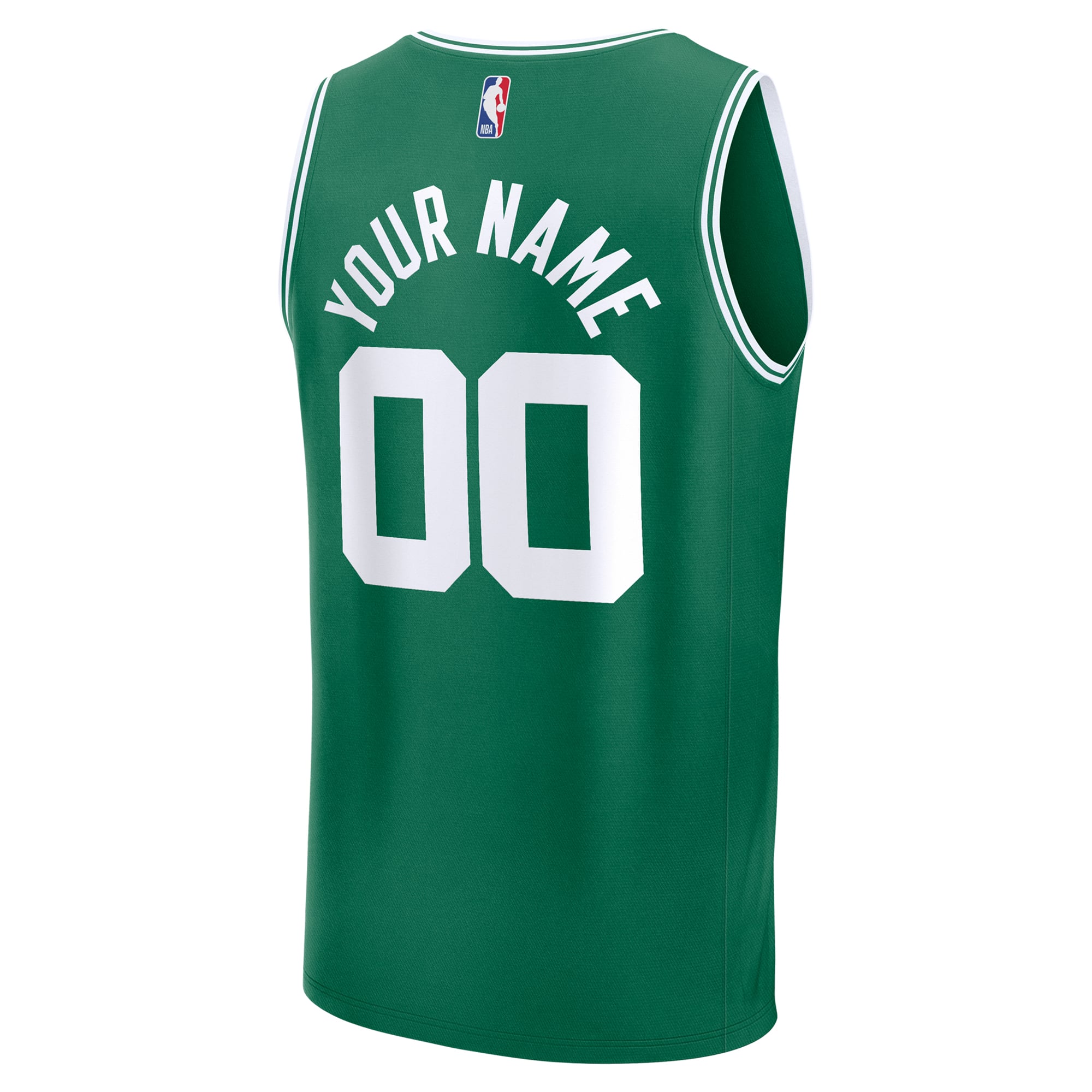 Boston Celtics Fast Break Custom Jersey - Association Edition - Kelly Green - Image 4