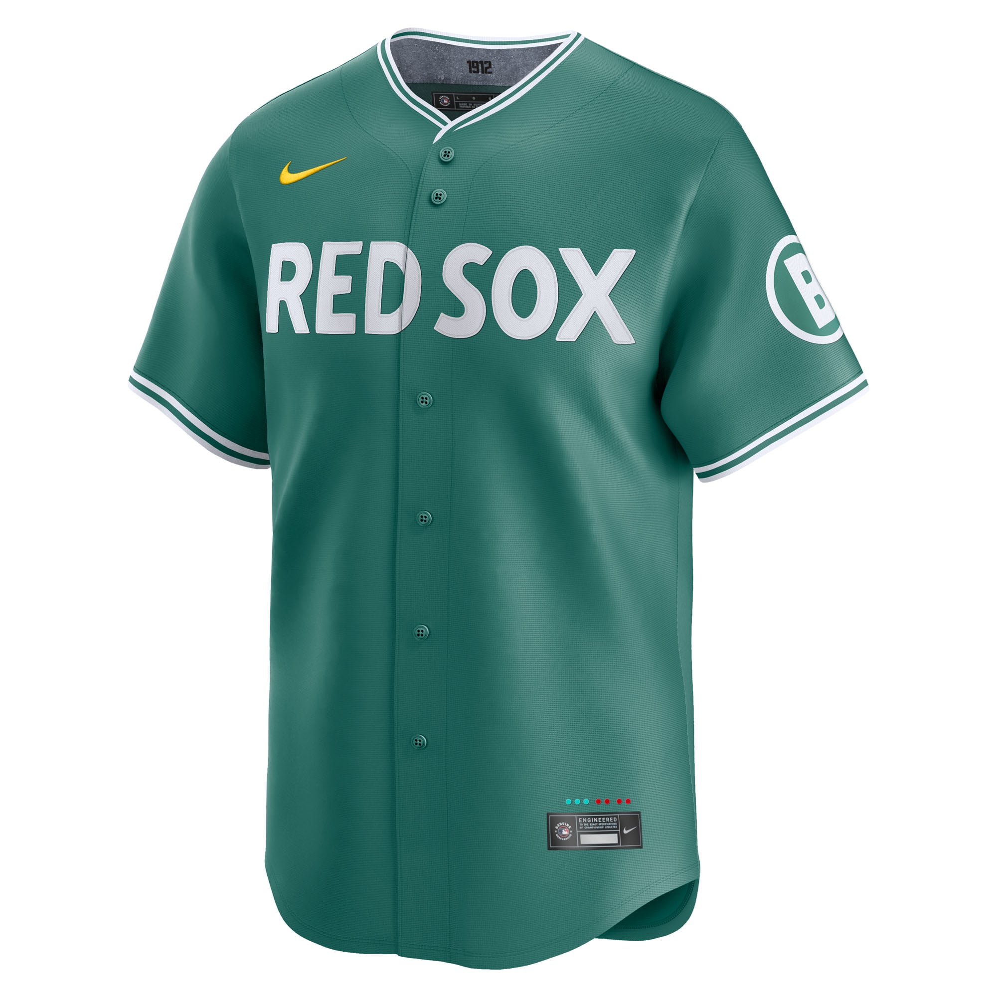 Boston Red Sox City Connect Limited Jersey - Green - Image 3