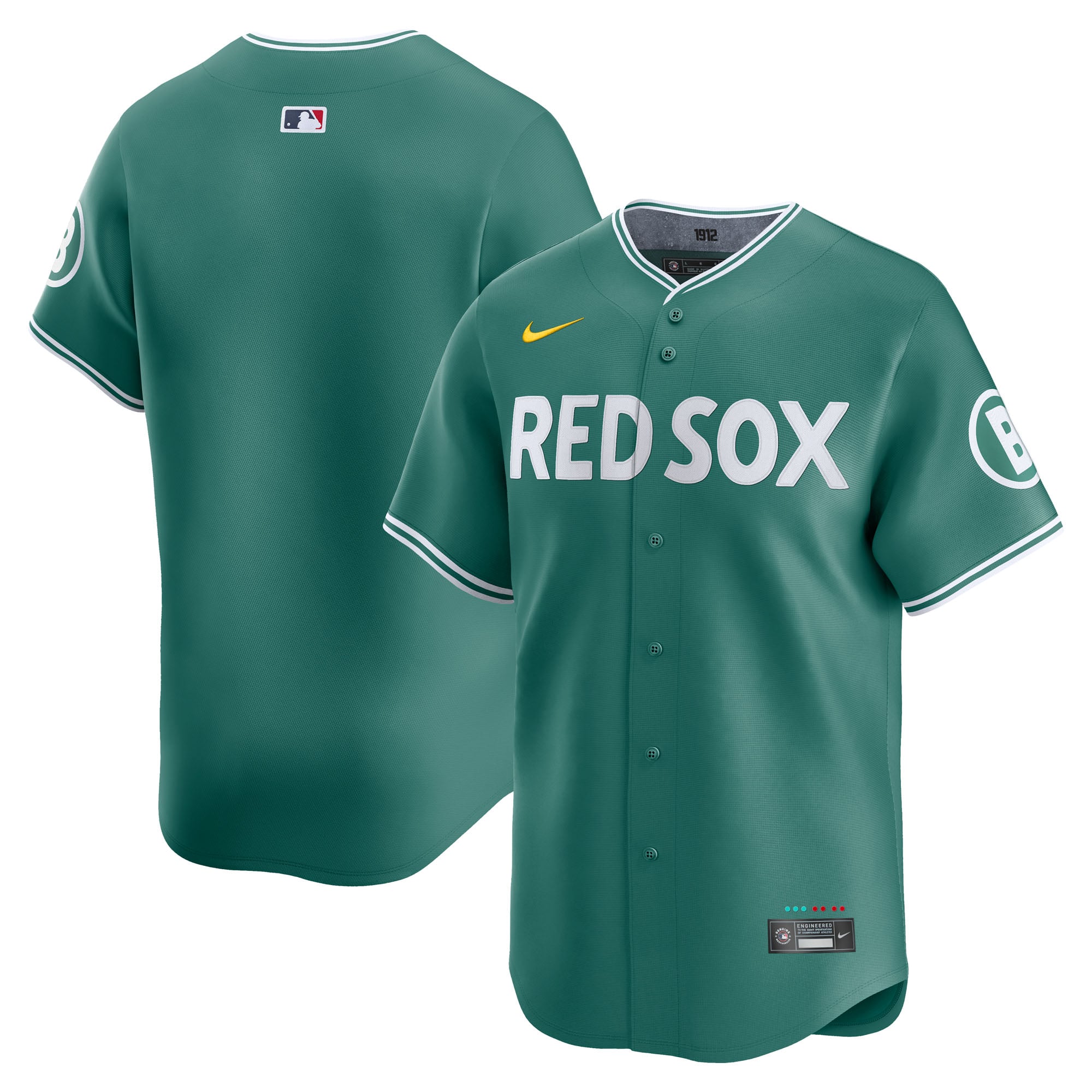 Boston Red Sox City Connect Limited Jersey - Green - Image 2
