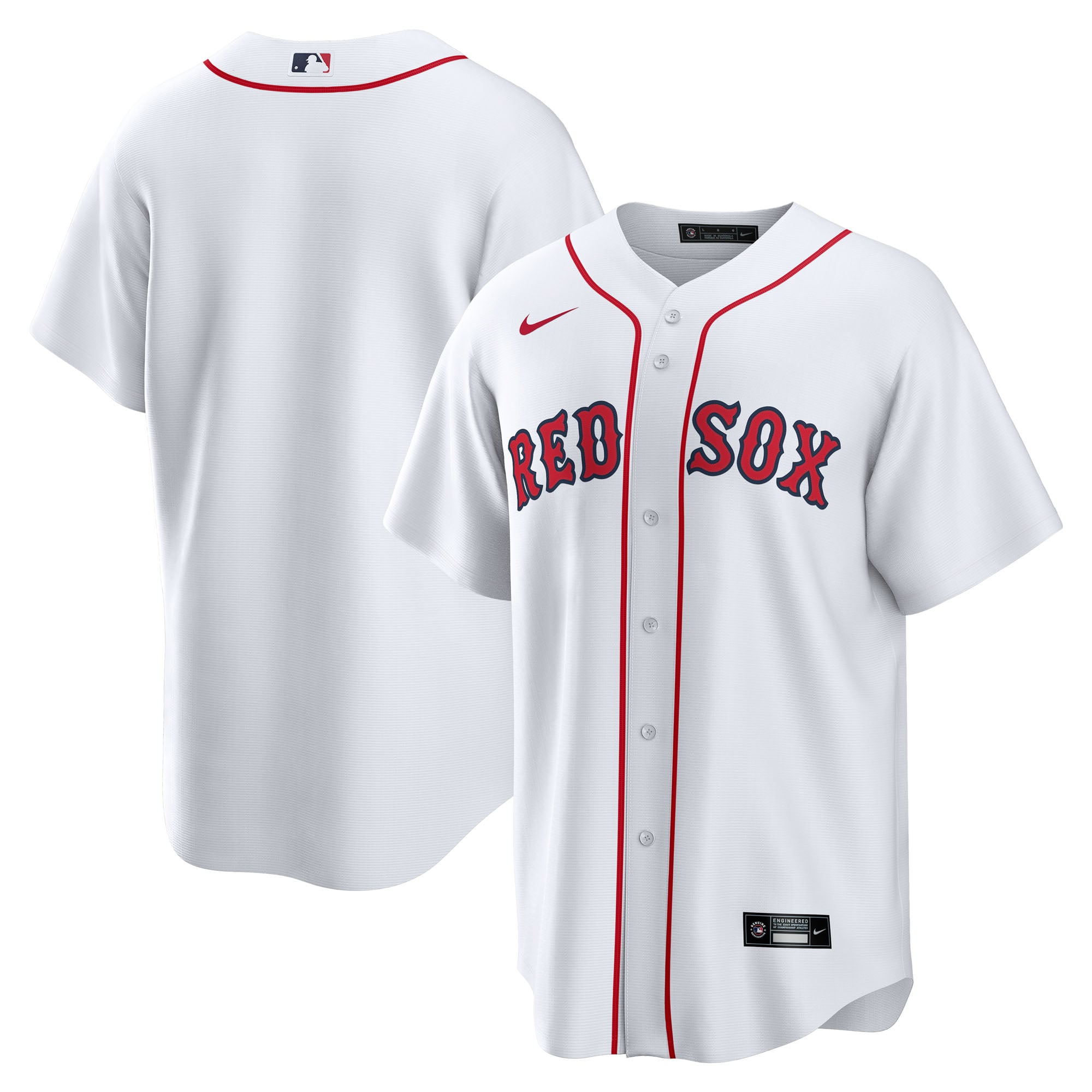 Boston Red Sox Home Big & Tall Jersey - White