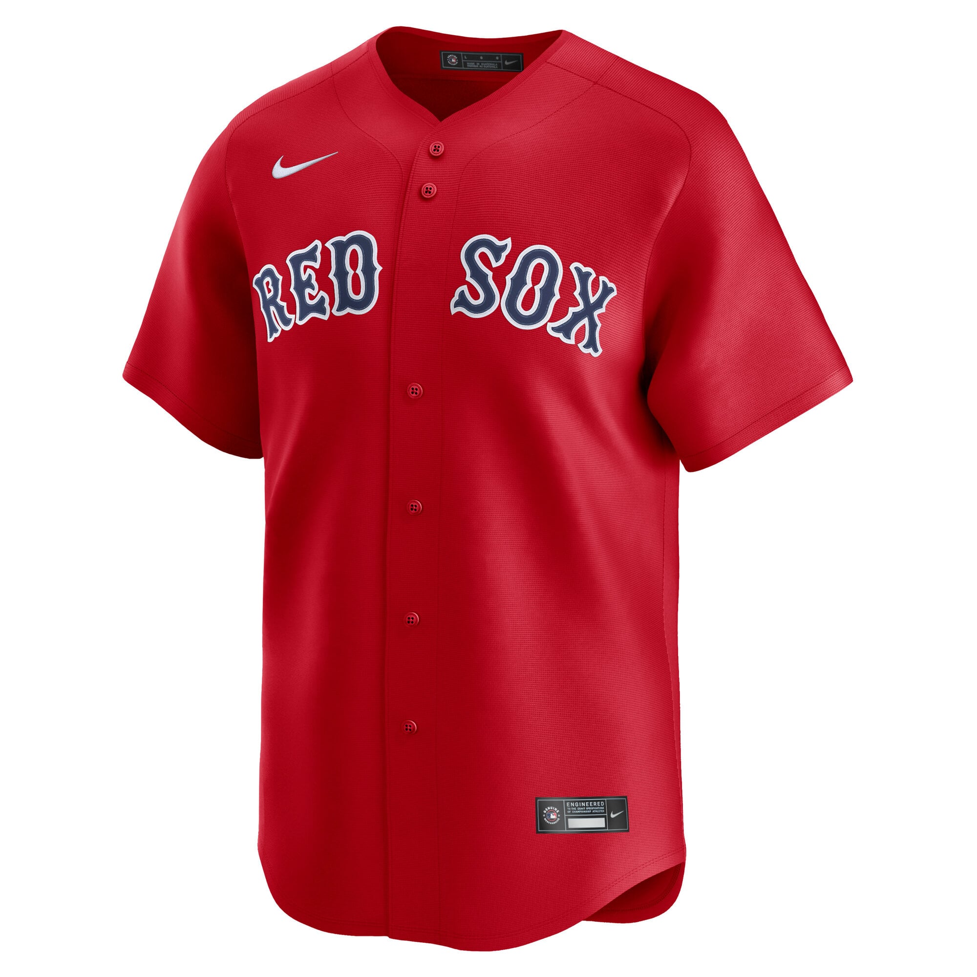 Boston Red Sox Home Limited Custom Jersey - Red - Image 3