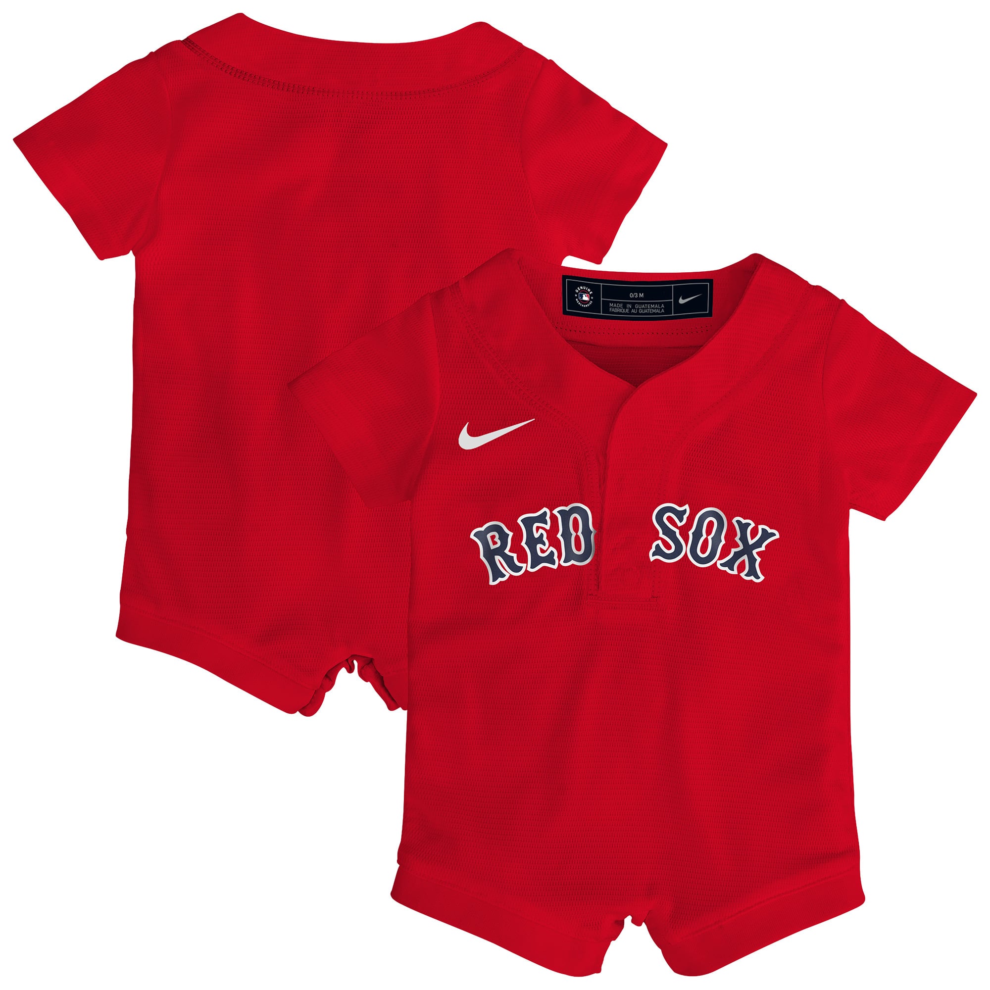 Boston Red Sox Infant Home Romper Jersey - Red - Image 2