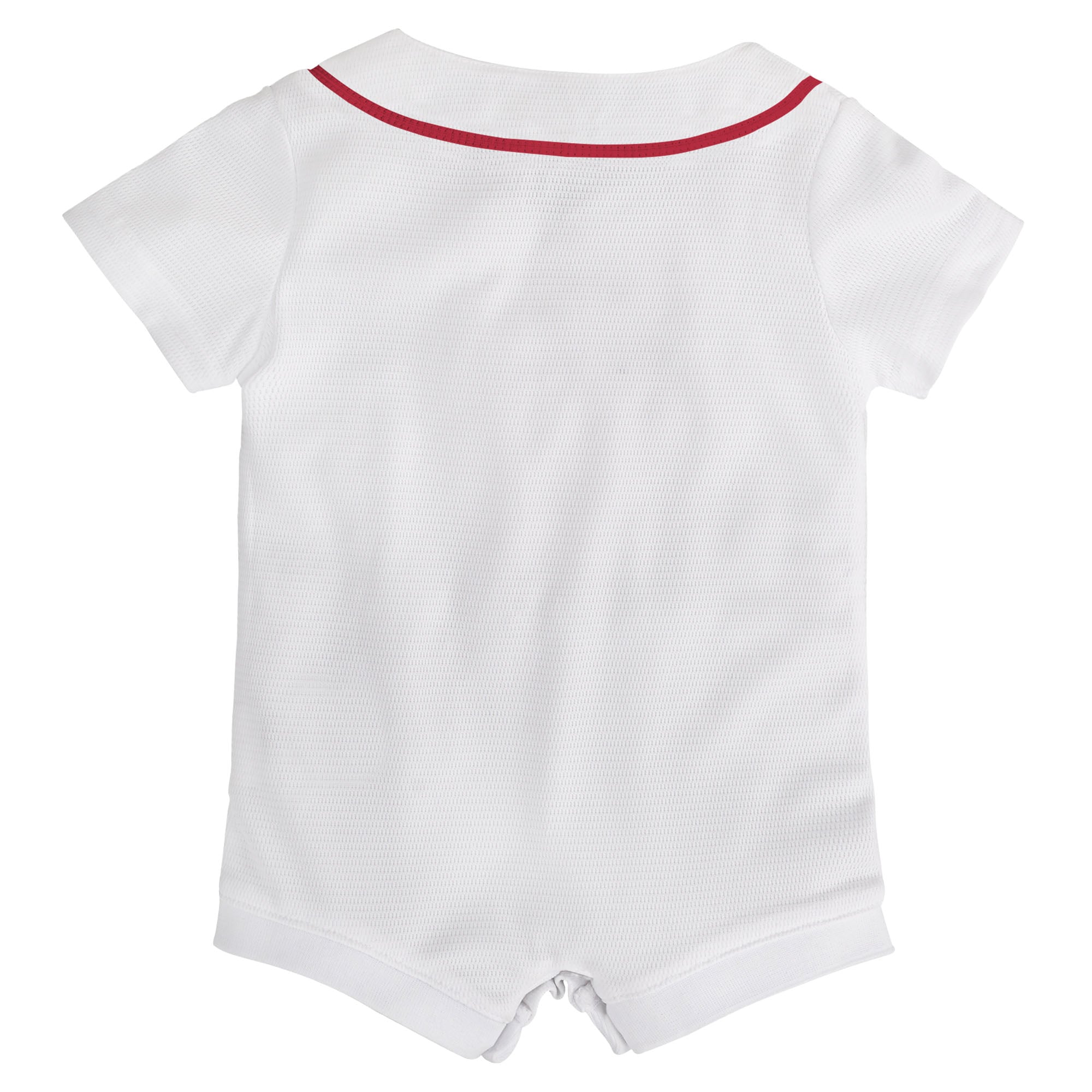 Boston Red Sox Newborn Home Romper Jersey - White - Image 4
