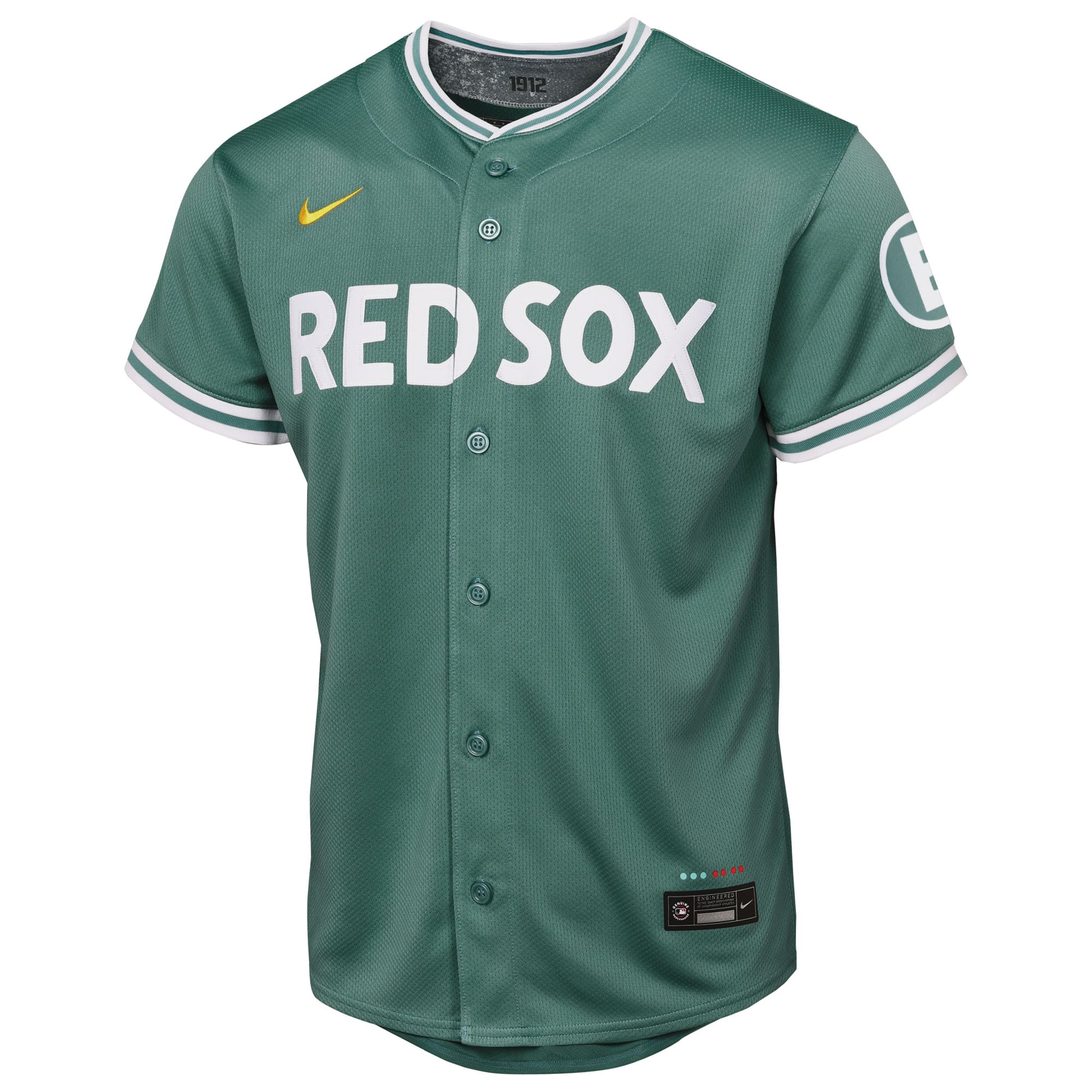 Boston Red Sox Youth 2025 City Connect Limited Jersey - Green - Image 3