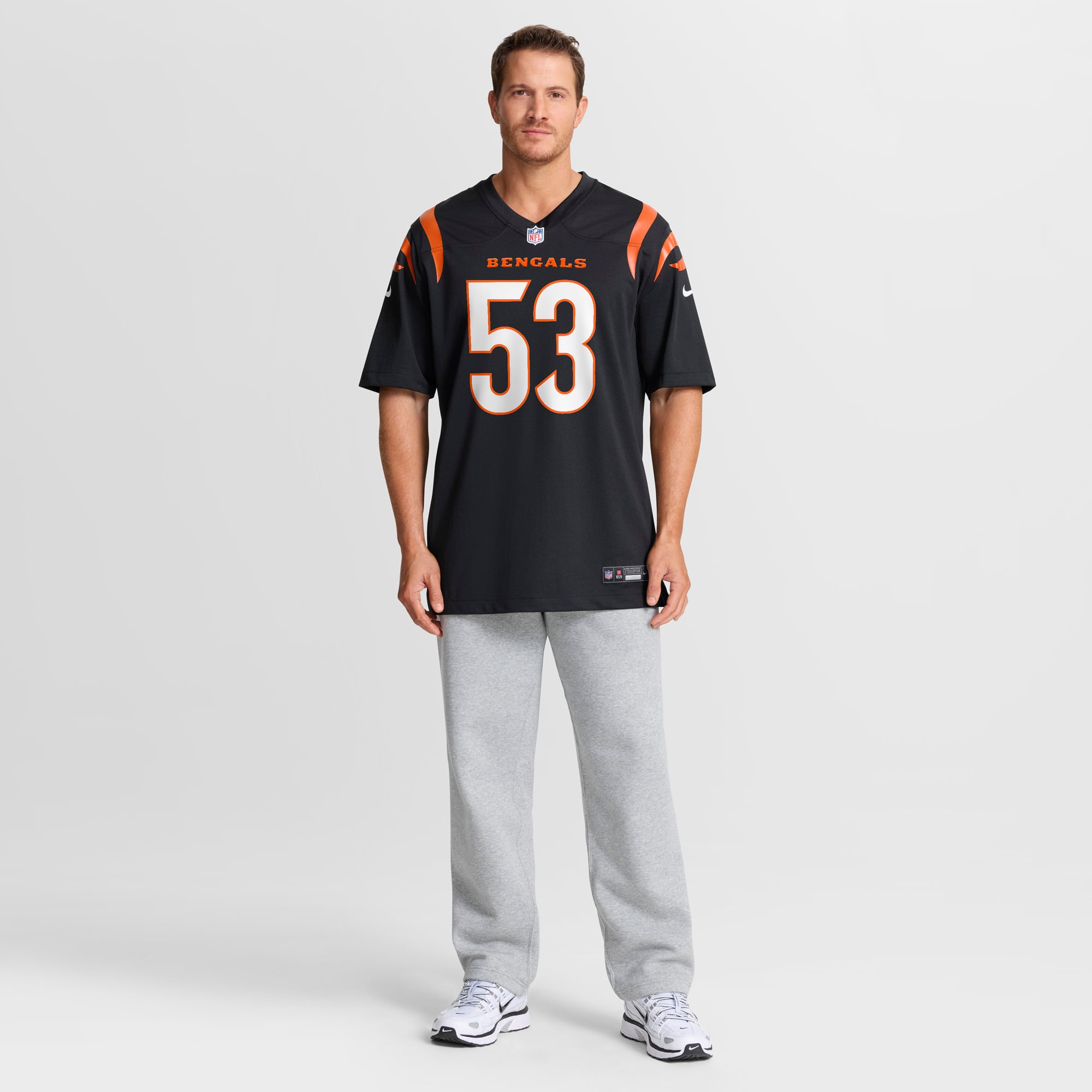 Boye Mafe Cincinnati Bengals Team Game Jersey - Black - Image 5