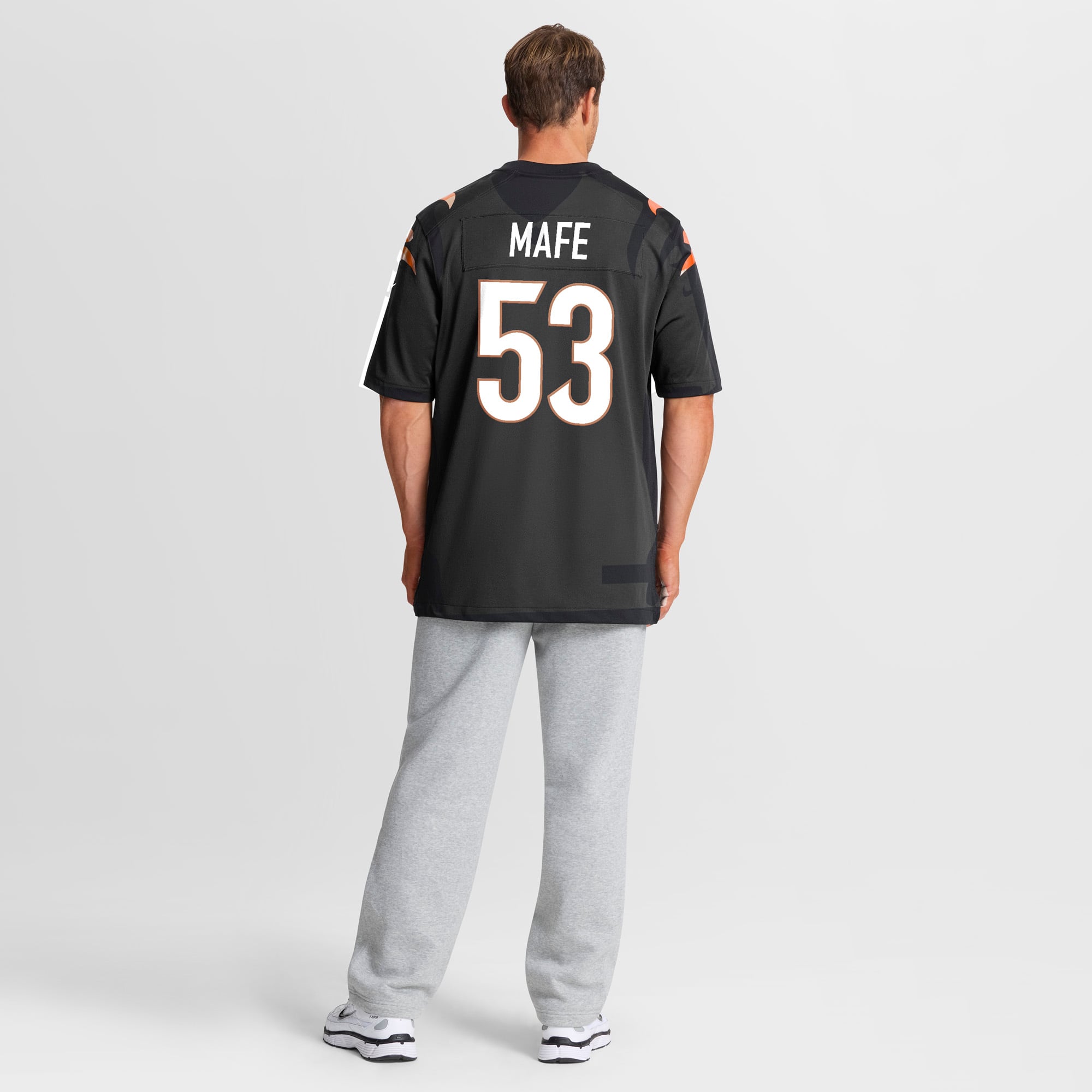 Boye Mafe Cincinnati Bengals Team Game Jersey - Black - Image 6