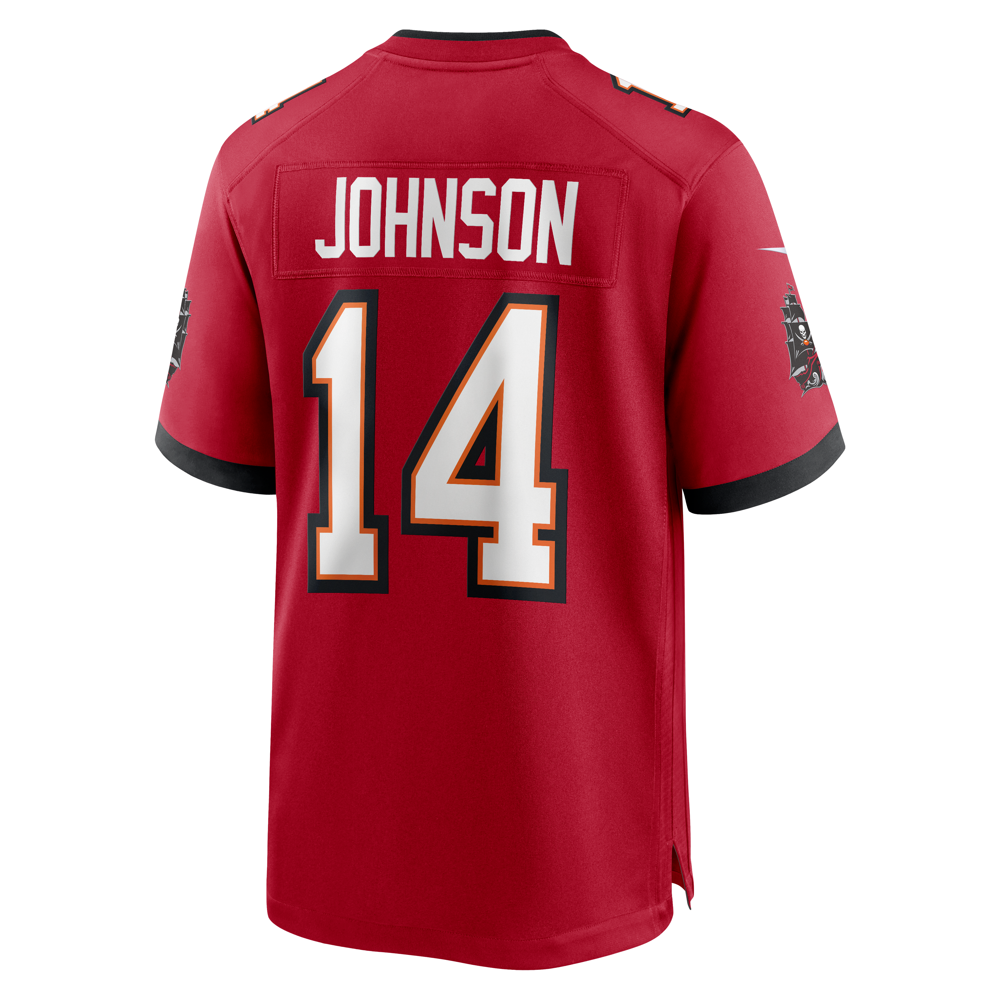 Brad Johnson Tampa Bay Buccaneers Game Retired Player Jersey - Red - Image 4