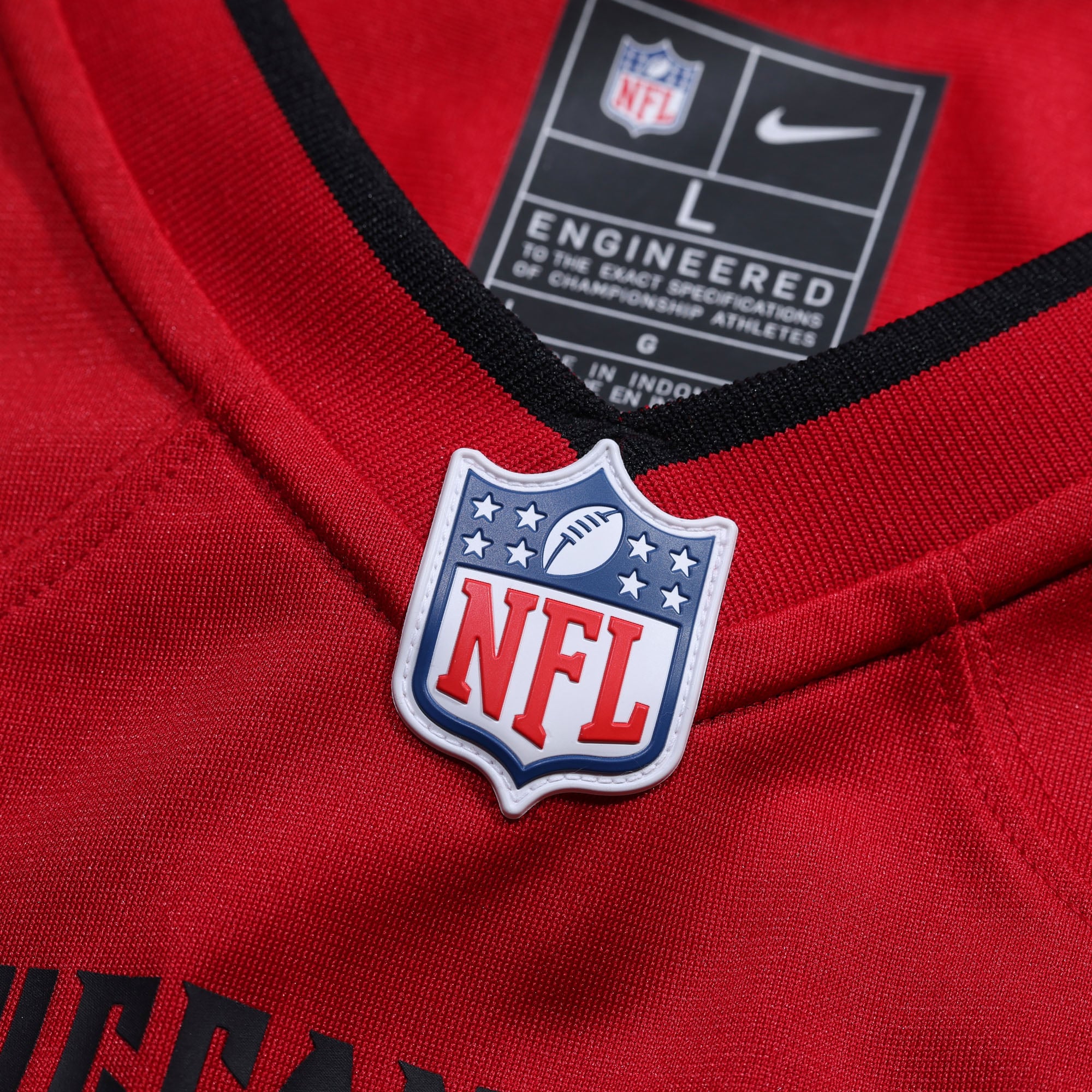 Brad Johnson Tampa Bay Buccaneers Game Retired Player Jersey - Red - Image 5