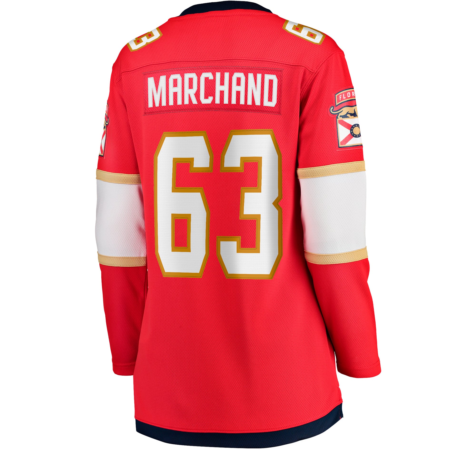 Brad Marchand Florida Panthers Women's Home Breakaway Player Jersey - Red - Image 4