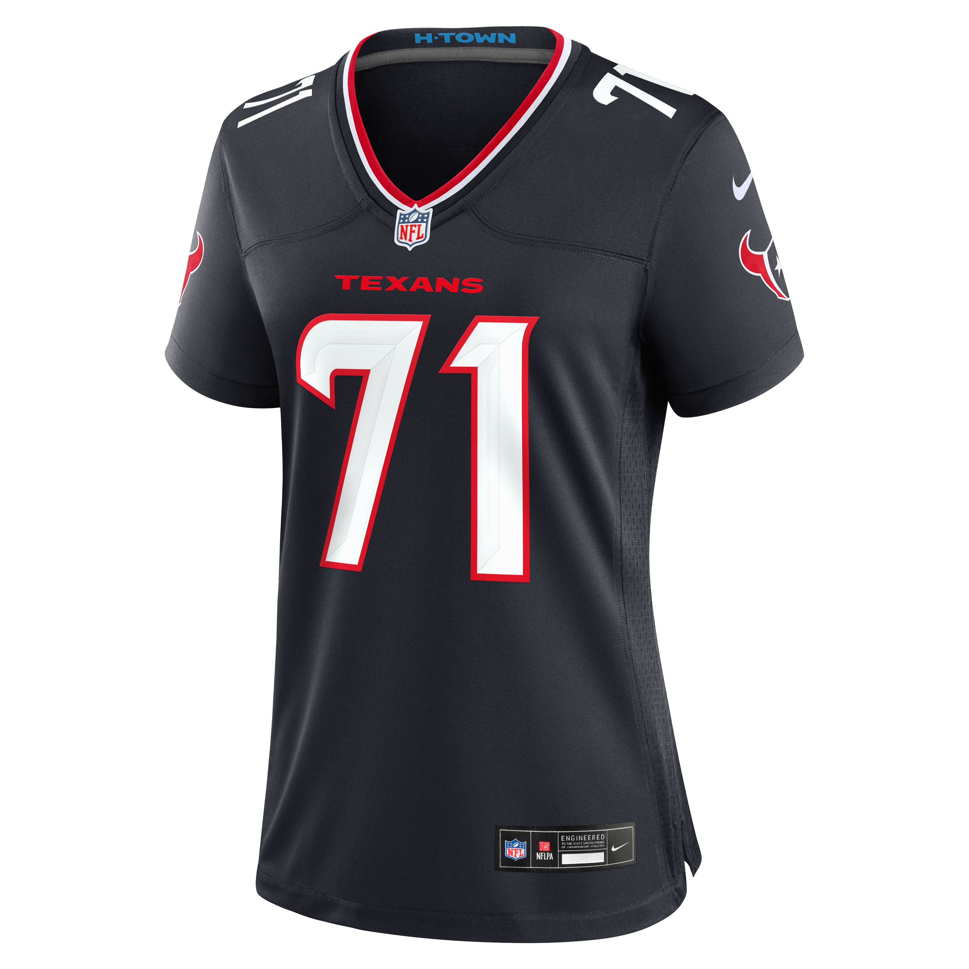 Braden Smith Houston Texans Women's Team Game Jersey - Navy - Image 3