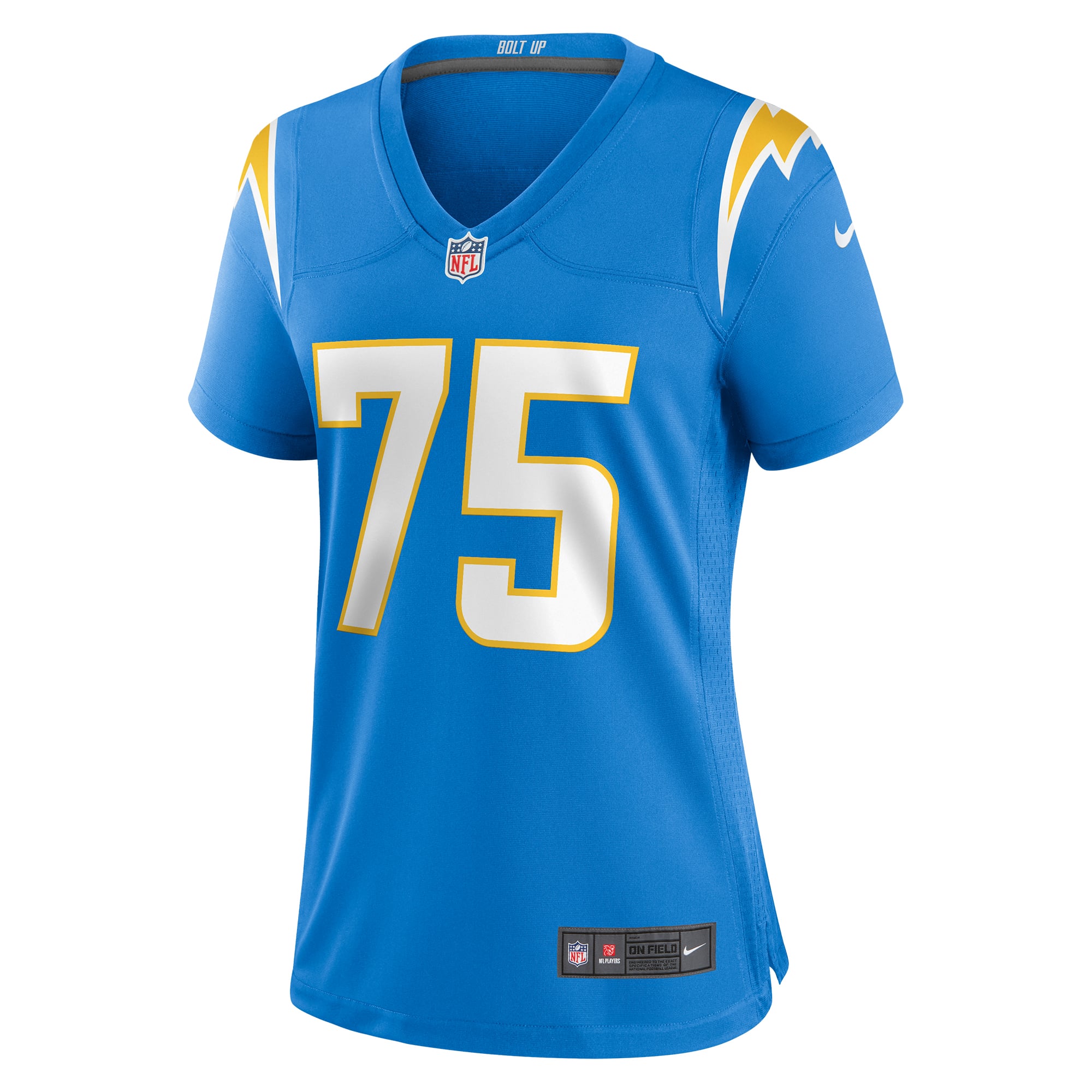 Bradley Bozeman Los Angeles Chargers Women's Game Jersey - Powder Blue - Image 3