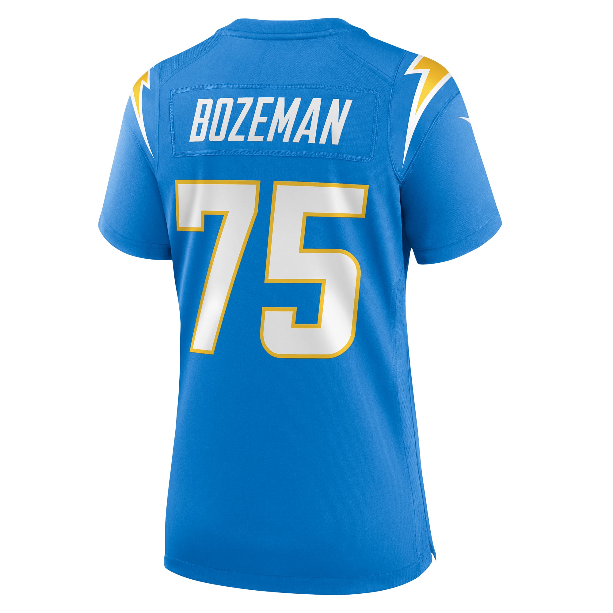 Bradley Bozeman Los Angeles Chargers Women's Game Jersey - Powder Blue - Image 4
