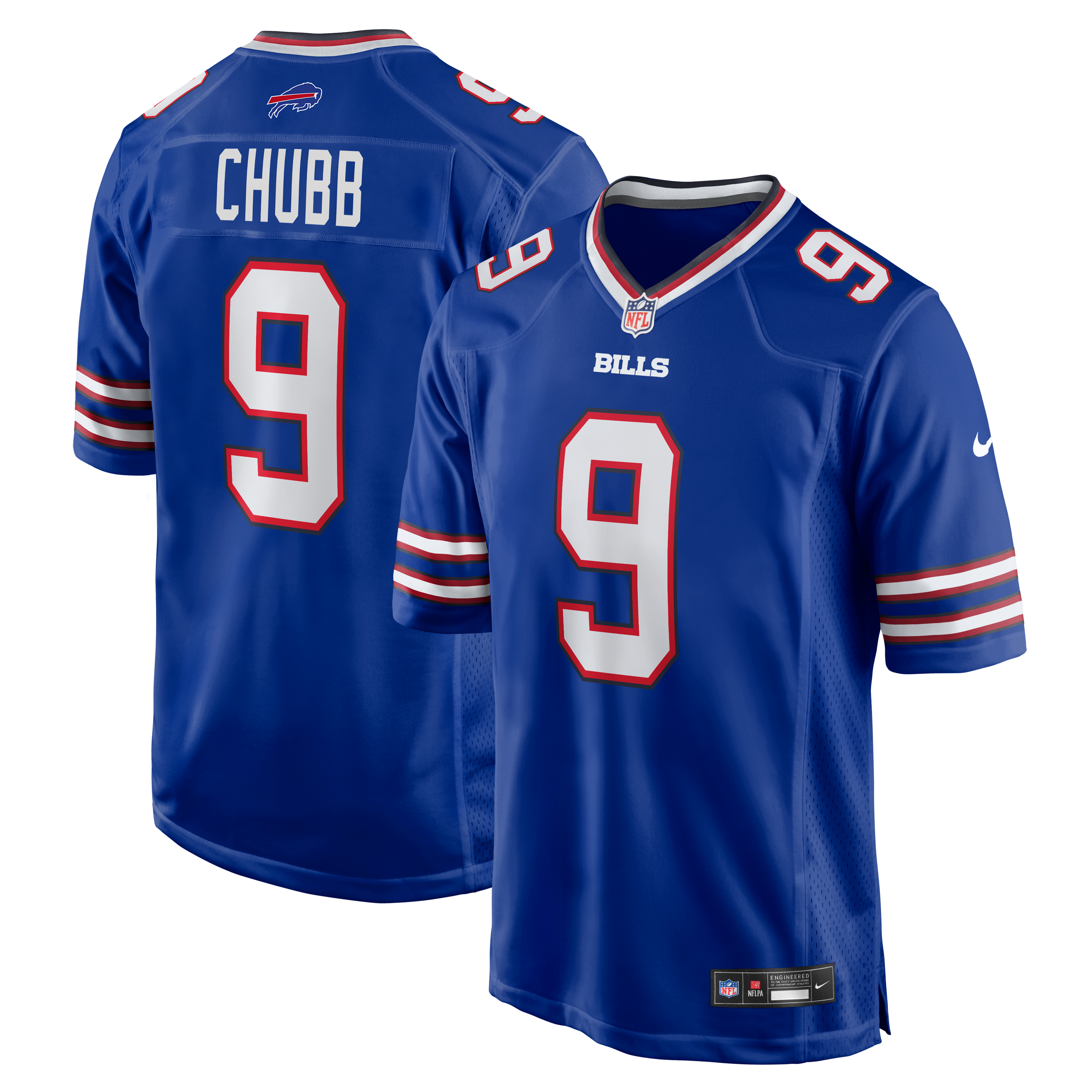 Bradley Chubb Buffalo Bills Team Game Jersey - Royal