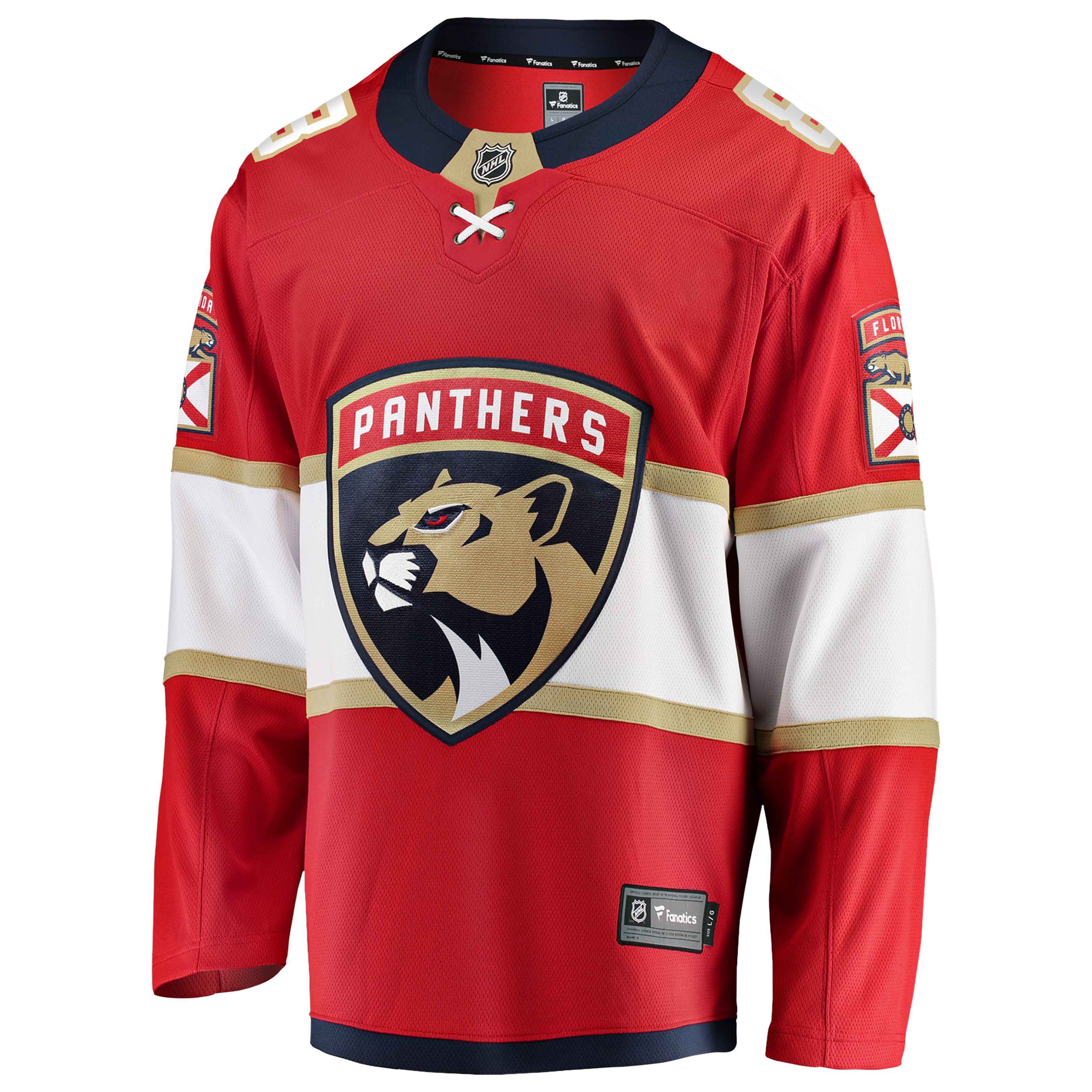Brady Tkachuk Florida Panthers Home Breakaway Jersey - Red - Image 3