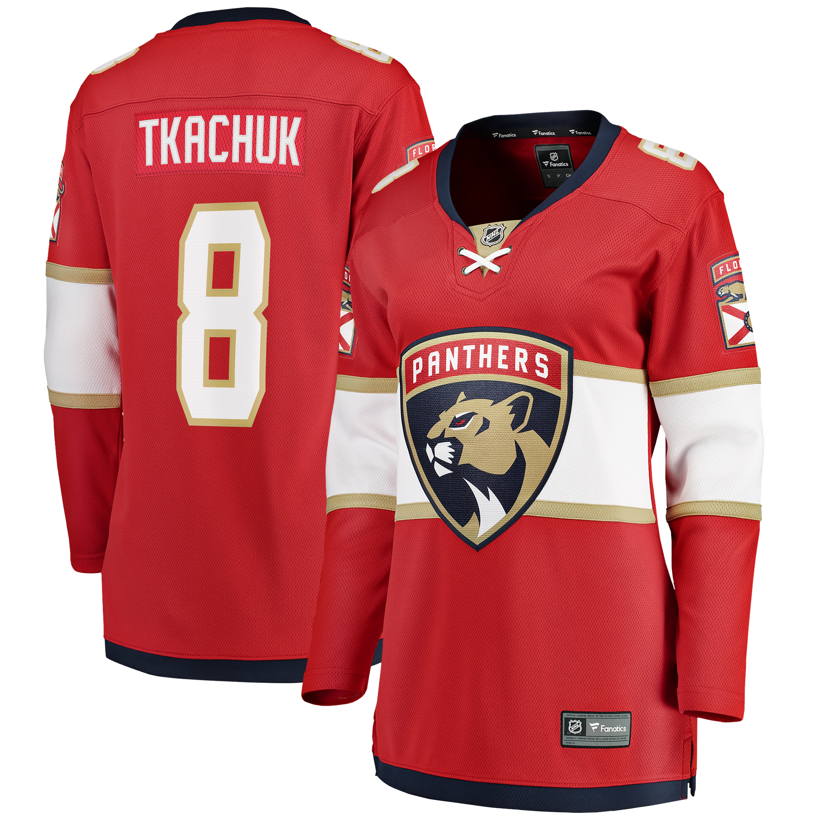 Brady Tkachuk Florida Panthers Women's Home Breakaway Jersey - Red - Image 2