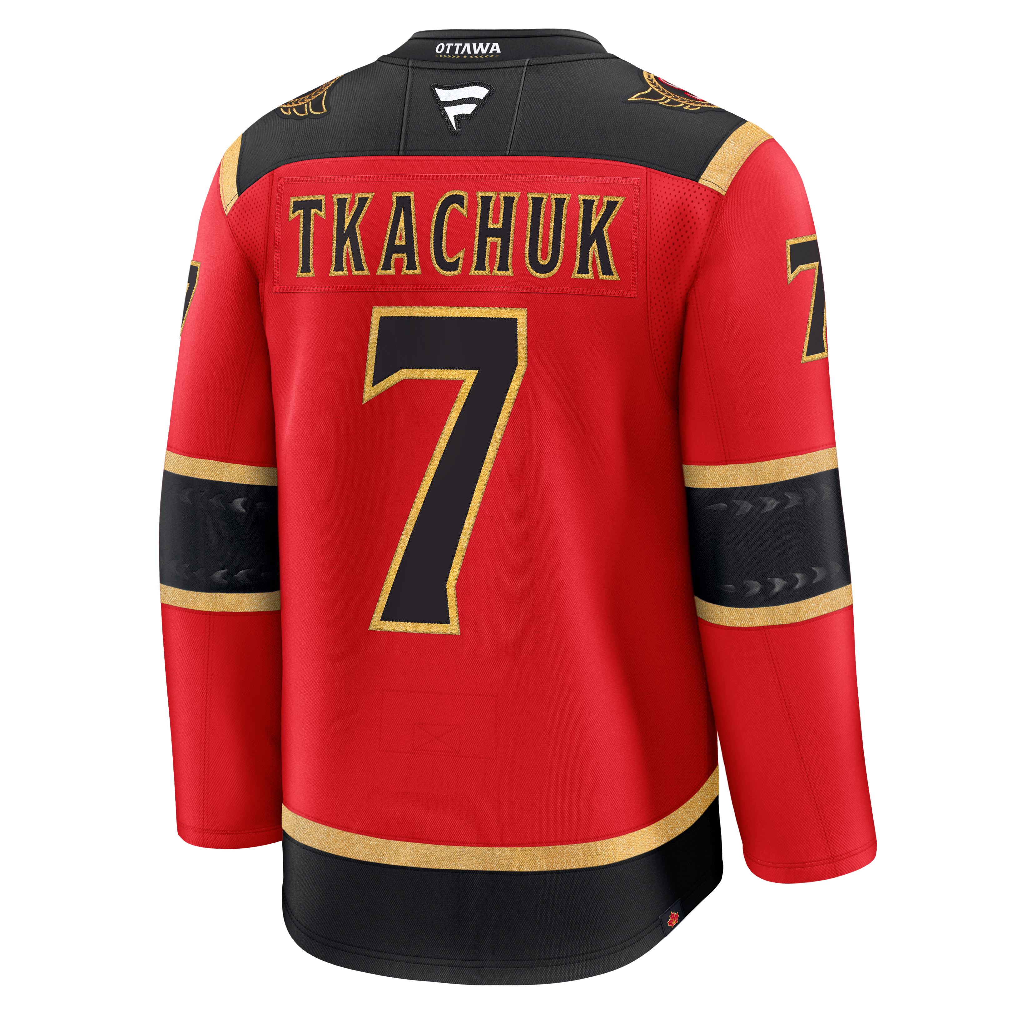 Brady Tkachuk Ottawa Senators Alternate Premium Jersey - Red - Image 4