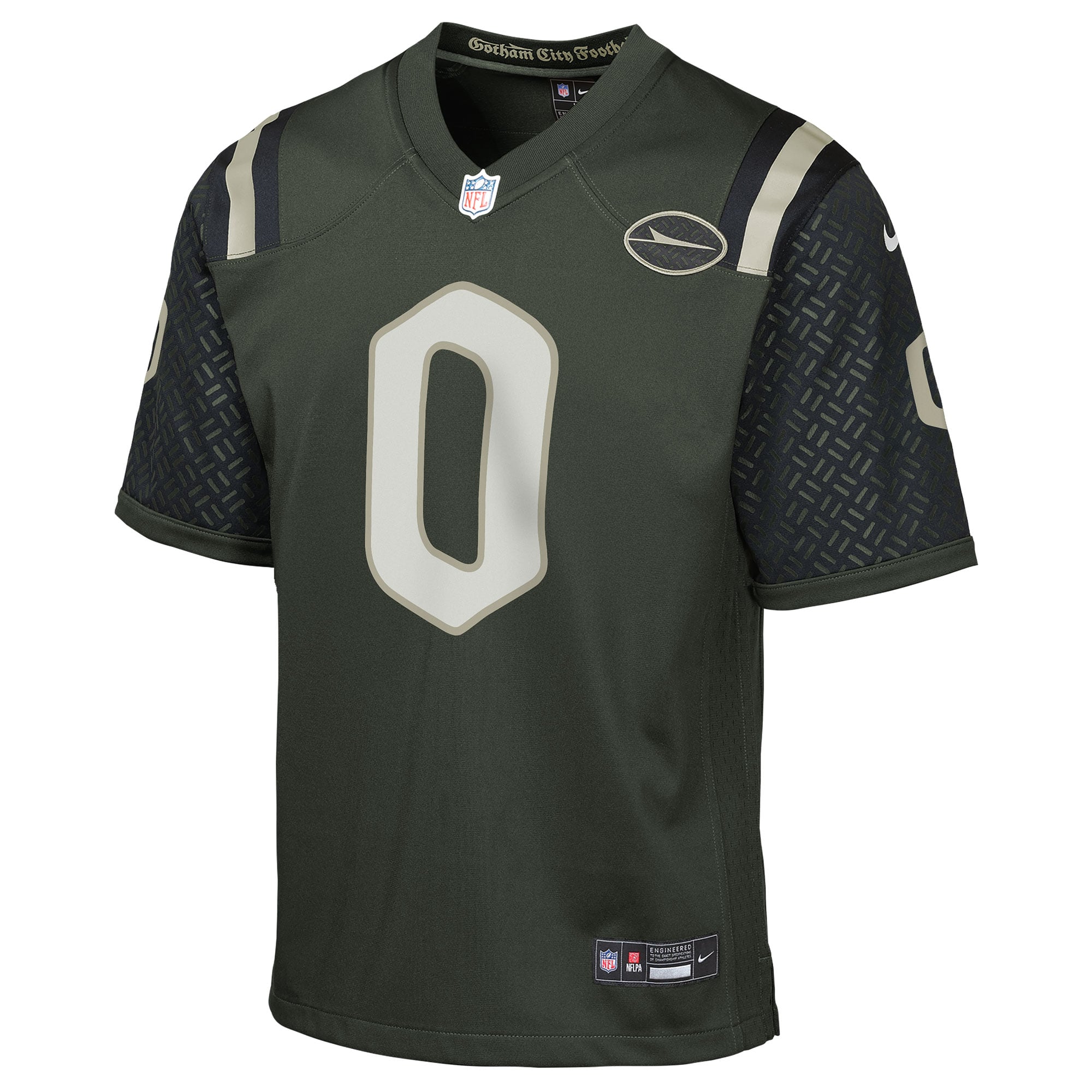 Braelon Allen New York Jets Youth 2025 Rivalries Collection Game Jersey - Gotham Green - Image 3