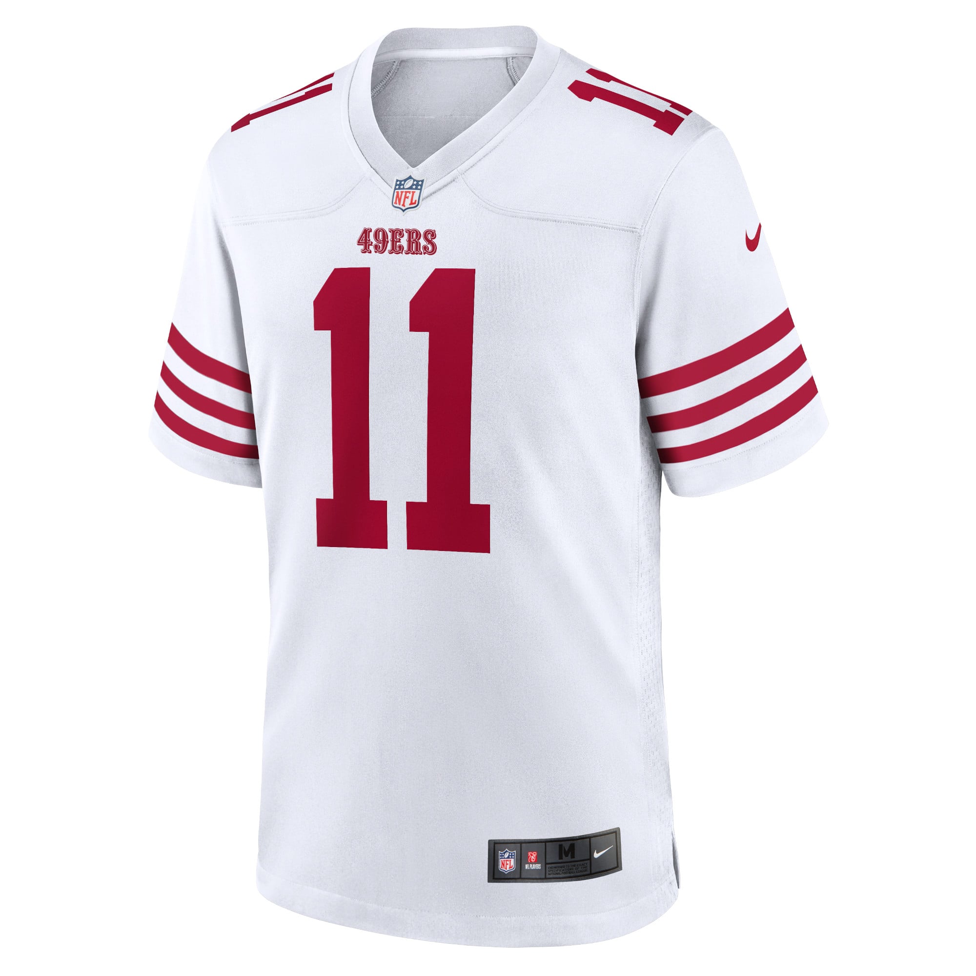 Brandon Aiyuk San Francisco 49ers Player Game Jersey - White - Image 3