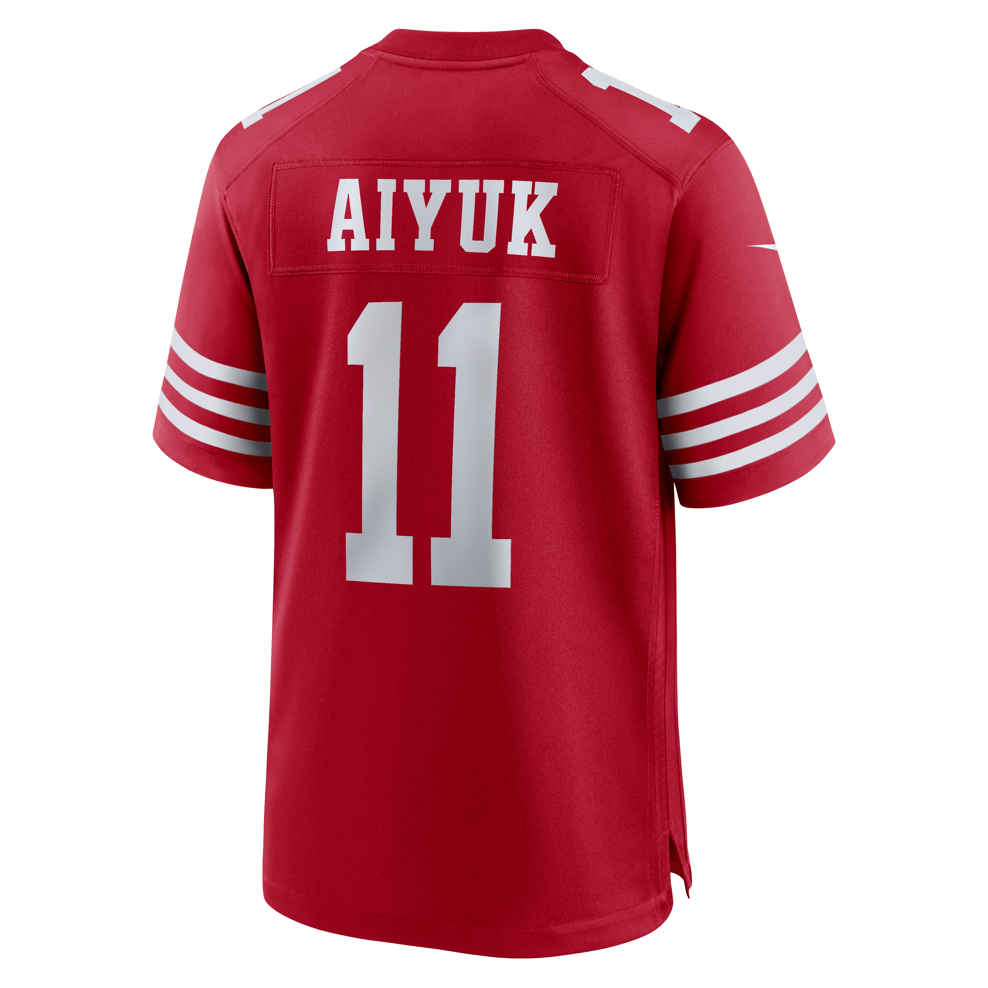 Brandon Aiyuk San Francisco 49ers Team Player Game Jersey - Scarlet - Image 4