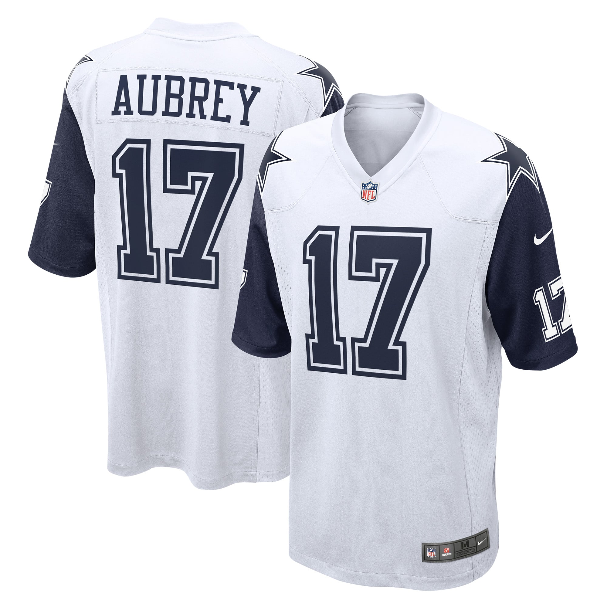 Brandon Aubrey Dallas Cowboys Alternate Game Team Jersey - White - Image 2