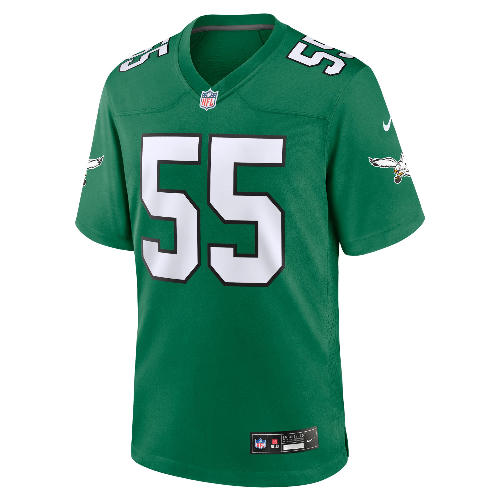 Brandon Graham Philadelphia Eagles Alternate Game Jersey - Kelly Green - Image 3