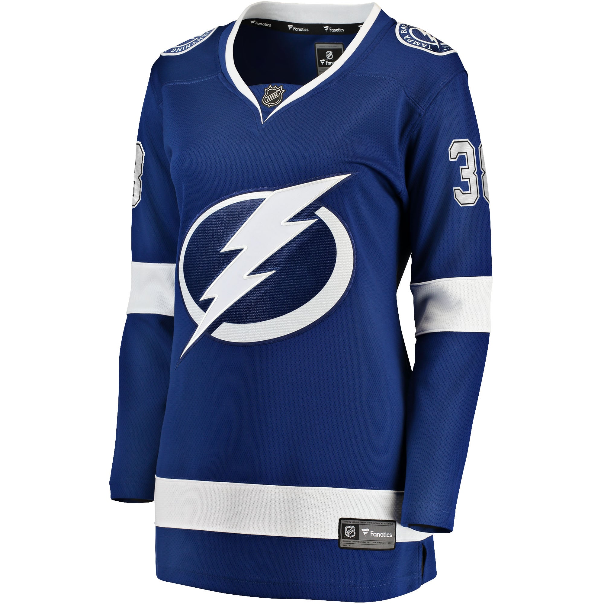 Brandon Hagel Tampa Bay Lightning Women's Home Breakaway Player Jersey - Blue - Image 3