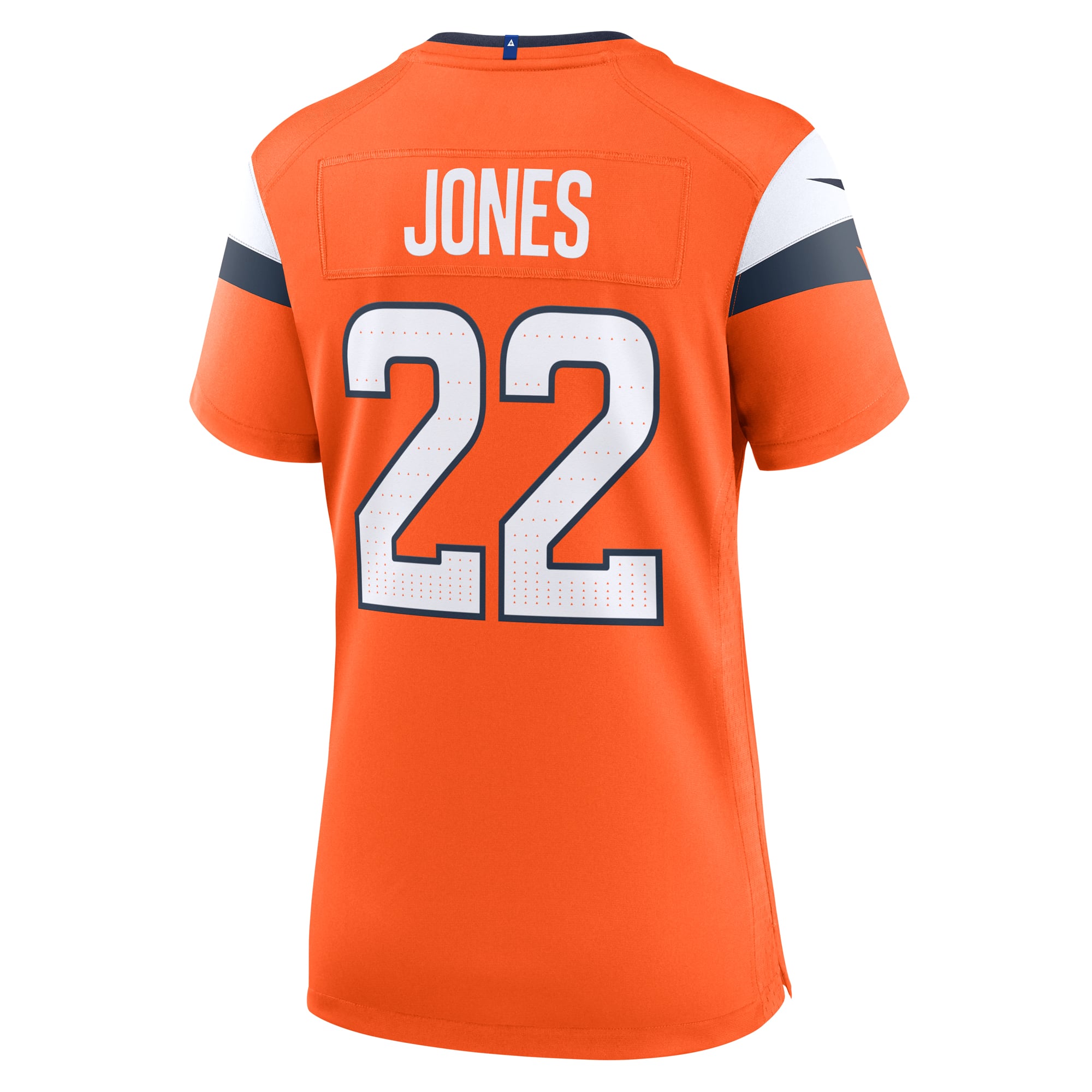 Brandon Jones Denver Broncos Women's Team Game Jersey - Orange - Image 4