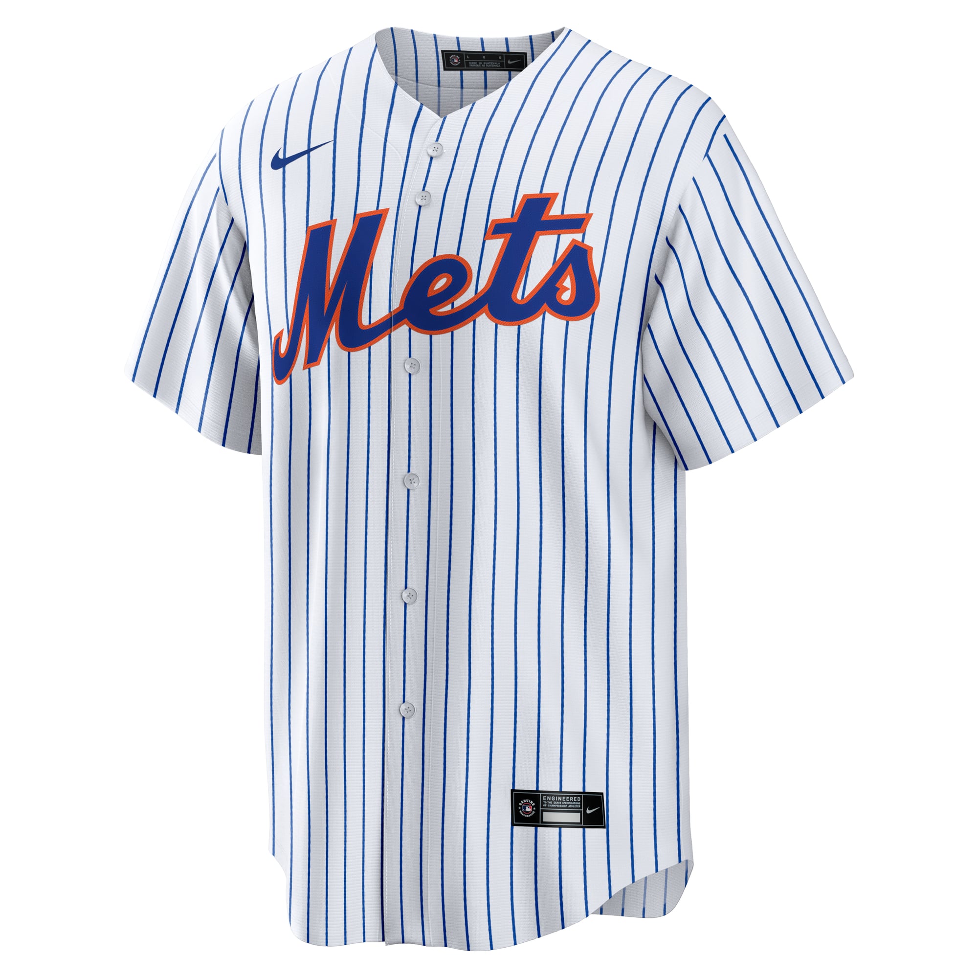 Brandon Nimmo New York Mets Home Jersey - White - Image 3