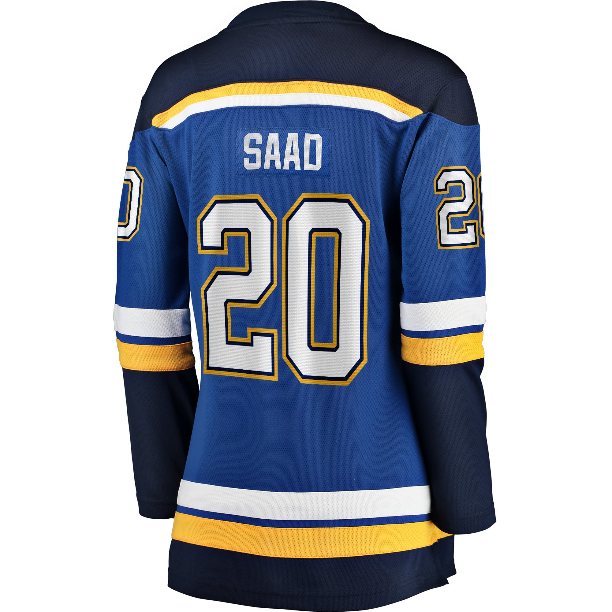 Brandon Saad St. Louis Blues Women's Home Breakaway Player Jersey - Blue - Image 4