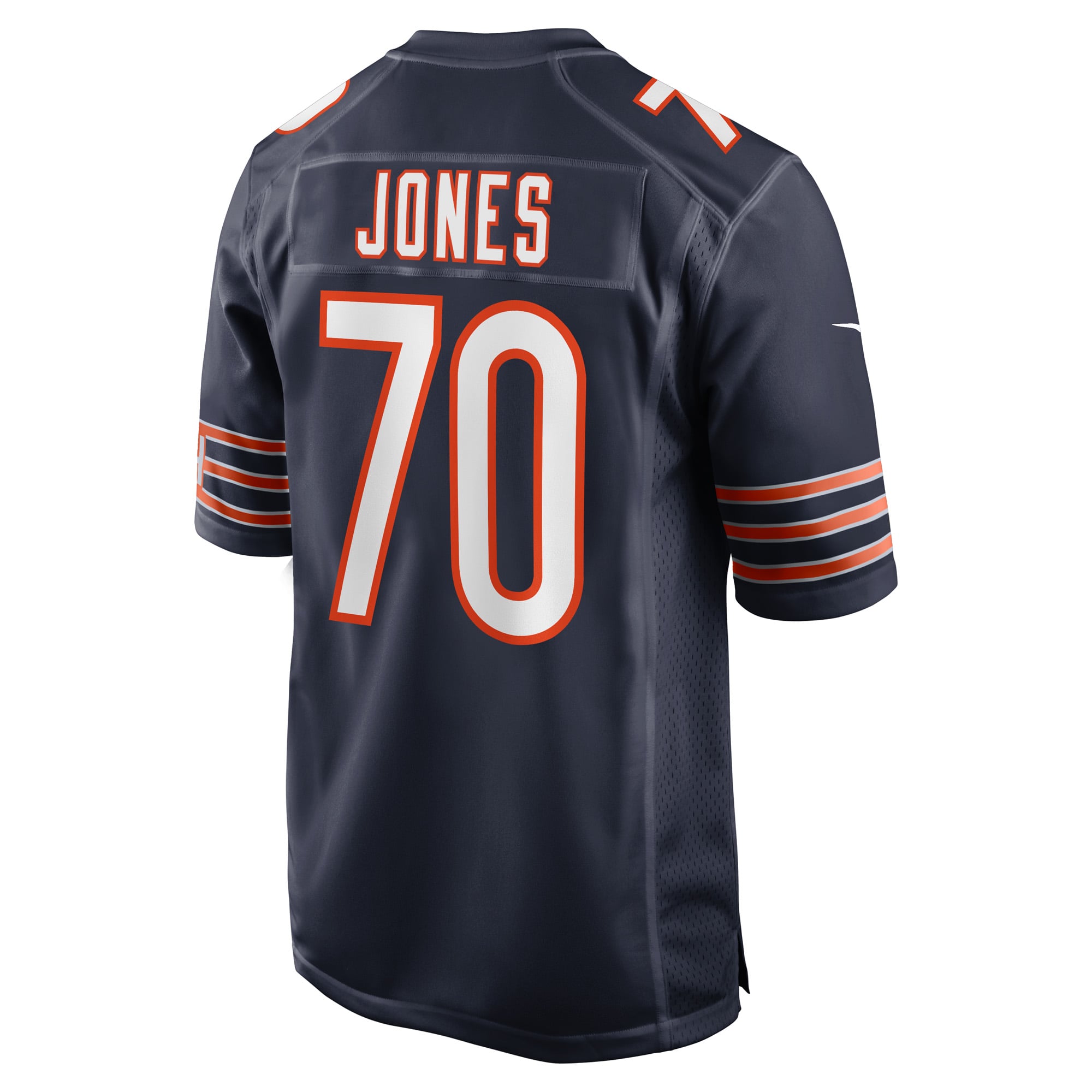 Braxton Jones Chicago Bears Game Player Jersey - Navy - Image 4