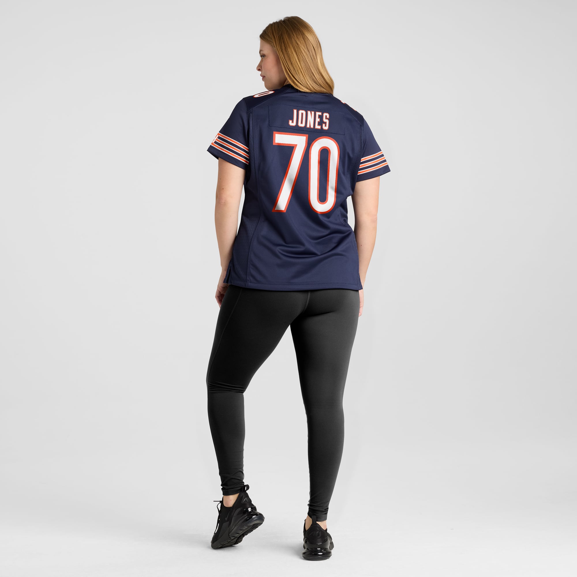 Braxton Jones Chicago Bears Women's Game Player Jersey - Navy - Image 8