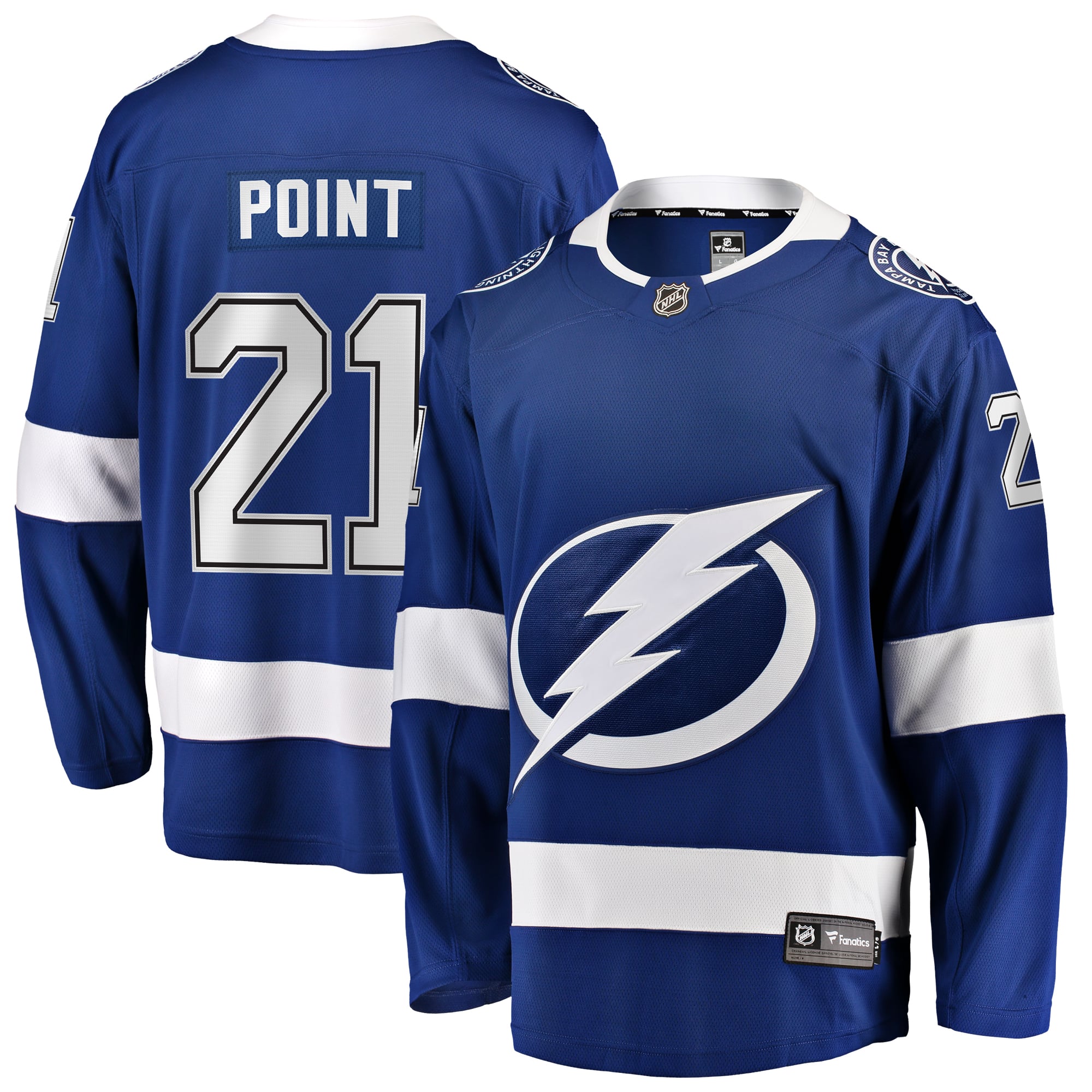 Brayden Point Tampa Bay Lightning Breakaway Jersey - Blue