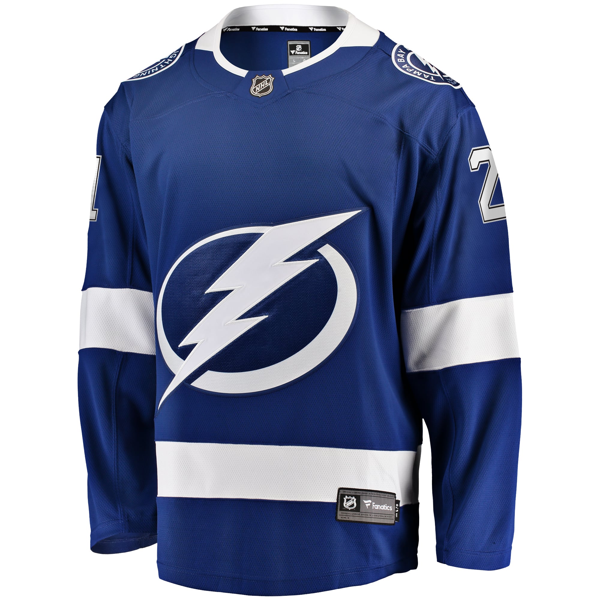 Brayden Point Tampa Bay Lightning Breakaway Jersey - Blue - Image 3